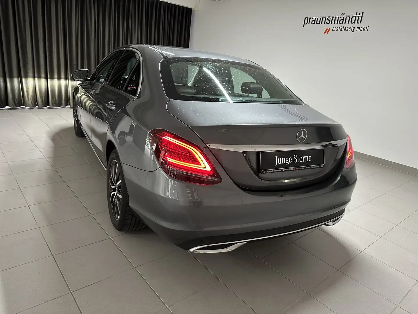 Mercedes-Benz C 220 d Exclusive 9ATG/GlaSD/AHK/MultBeam/Comand Grigio - 2