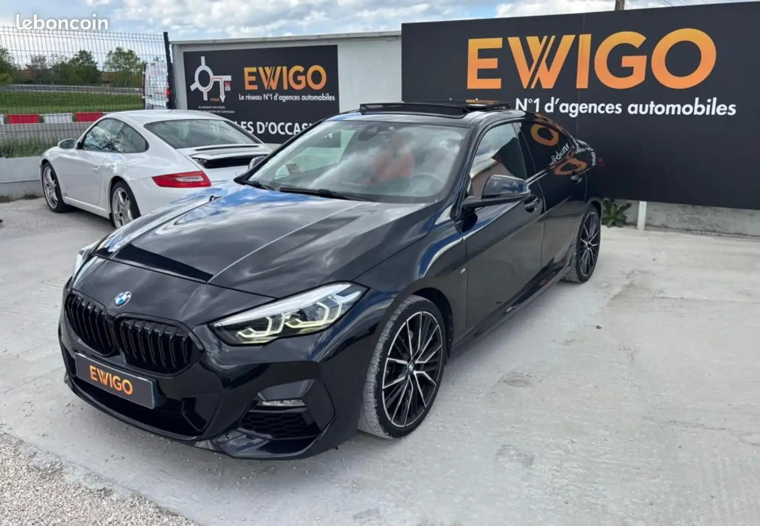 BMW 220 Serie COUPE 2.0 220D 190 ch M Sport SHADOW LINE OR Negro - 1