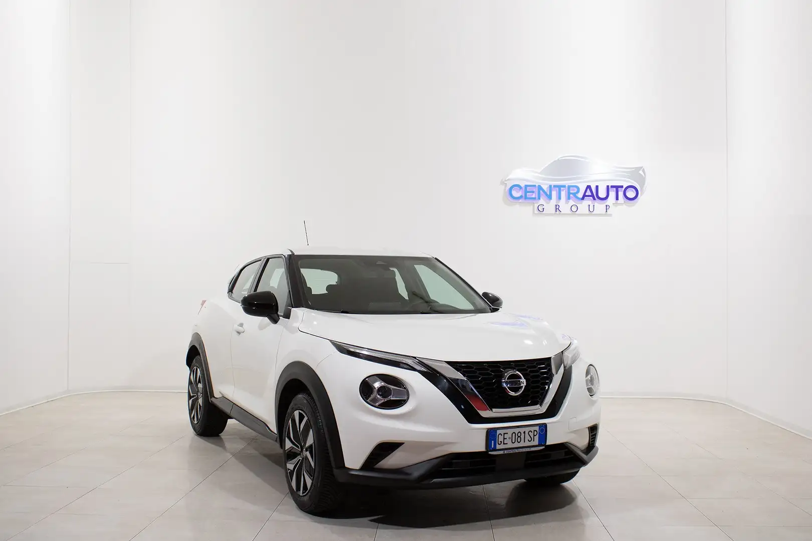 Nissan Juke 1.0 DIG-T 114cv ACENTA *NEOPATENTATI* Bianco - 1