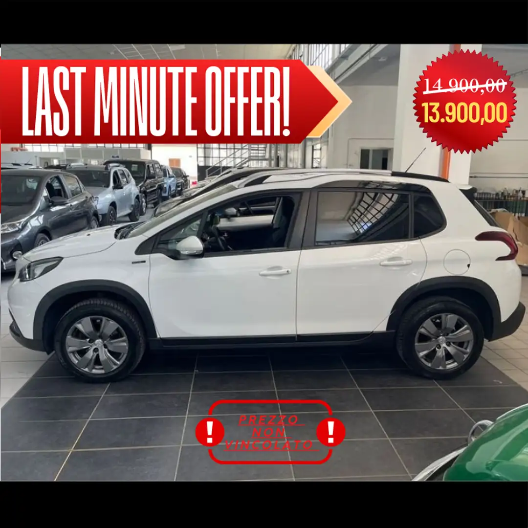 Peugeot 2008 PureTech 130 S&S Allure Bianco - 1