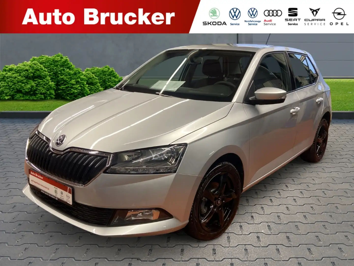 Skoda Fabia Cool Plus 1.0 TSI+Alufelgen+Klimaanlage+Sitzheizun Silber - 1