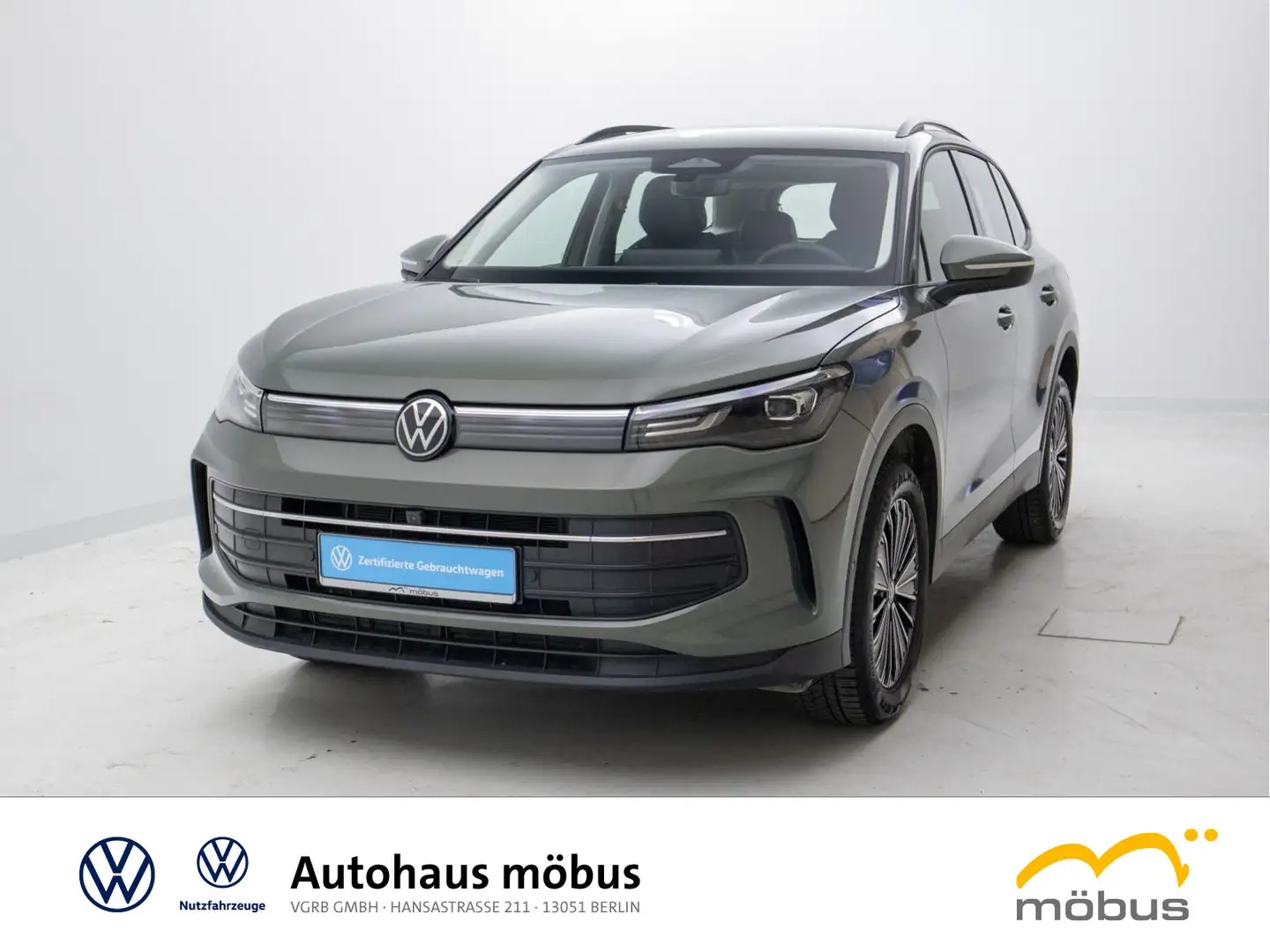 Volkswagen Tiguan 2.0 TDI Life*4M*AREA*AHK*ASG*NAVI*LED* Grün - 2