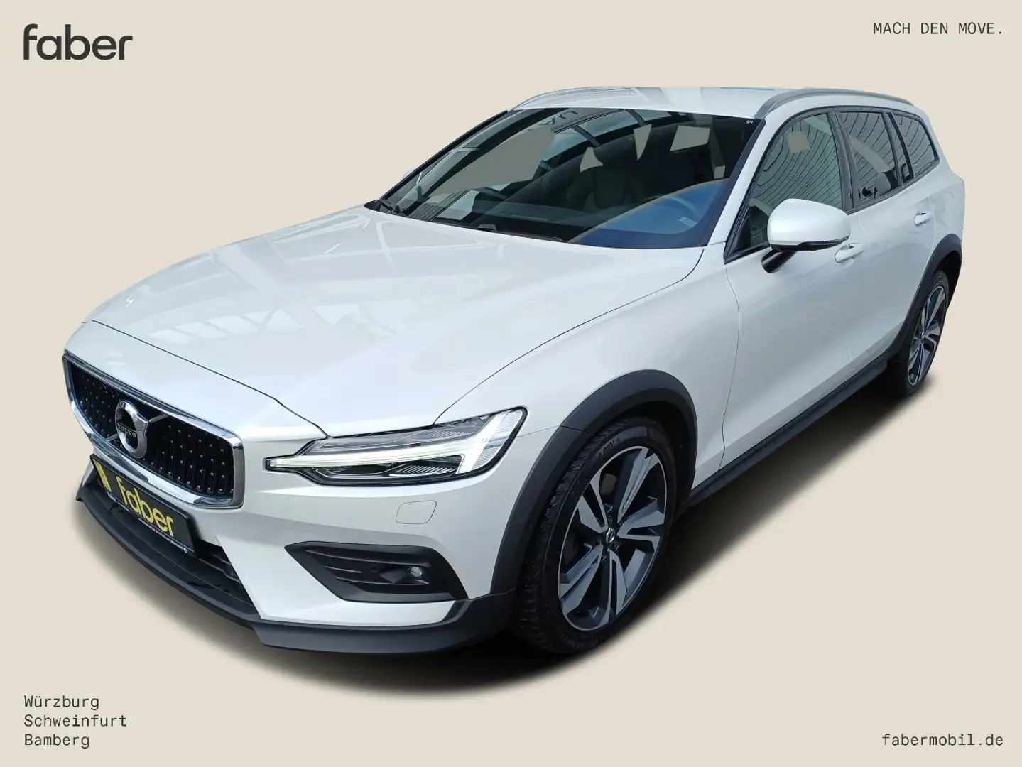 Volvo V60 Cross Country D4 Pro AWD Blanco - 2