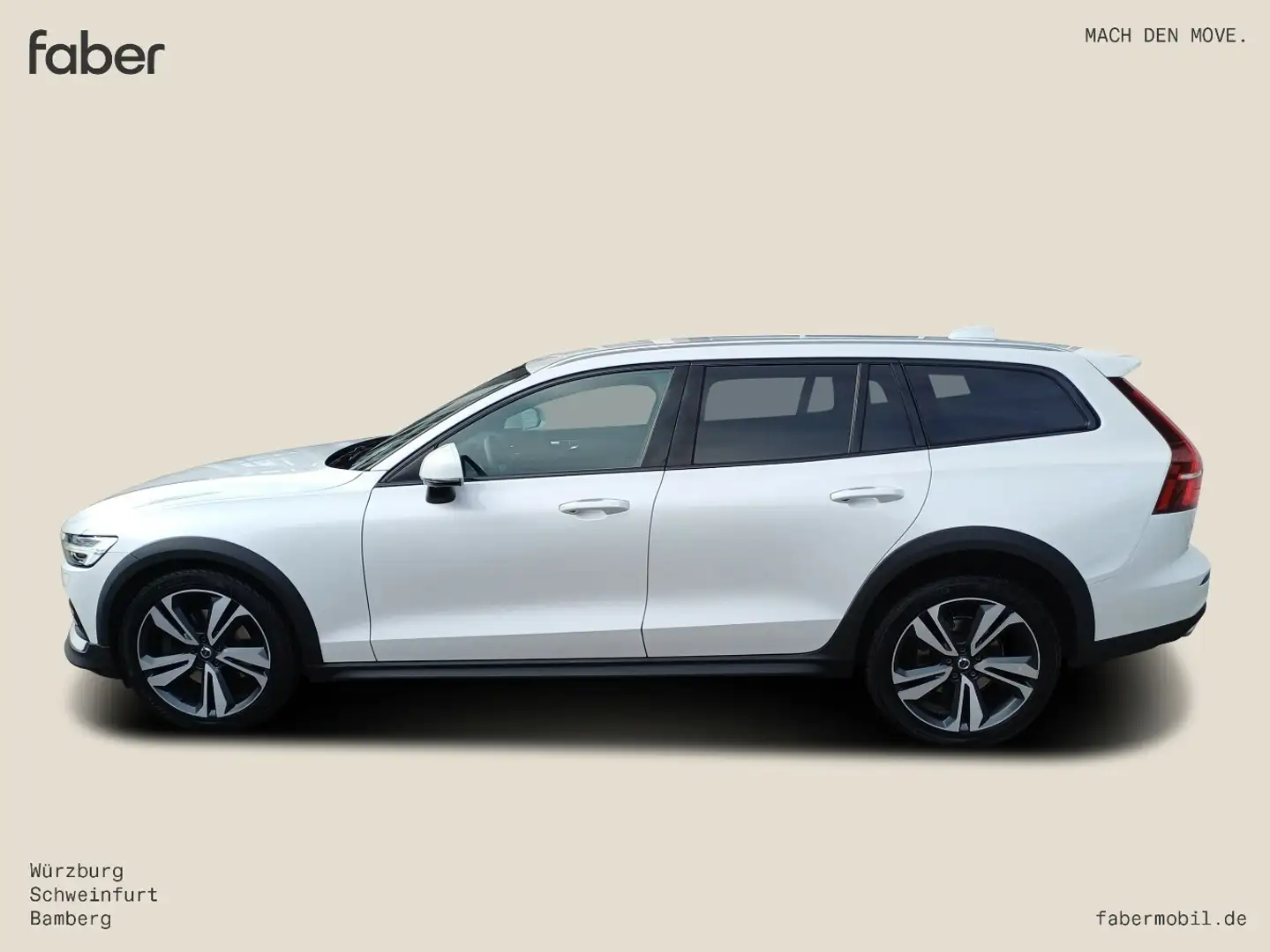 Volvo V60 Cross Country D4 Pro AWD Blanco - 1