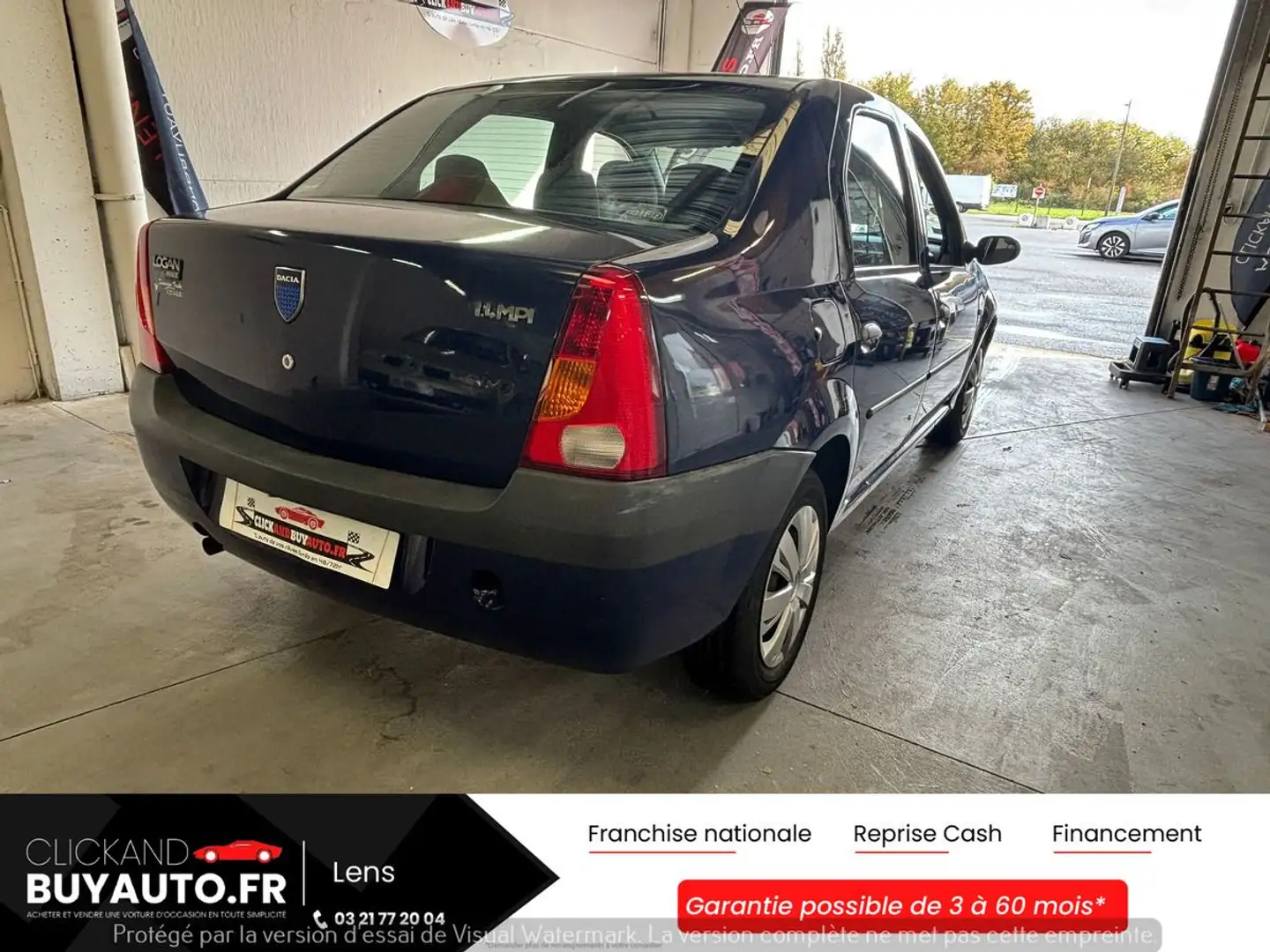 Dacia Logan 1.4 mpi 75CHV // BTH / DISTRIBUTION NEUVE Bleu - 2