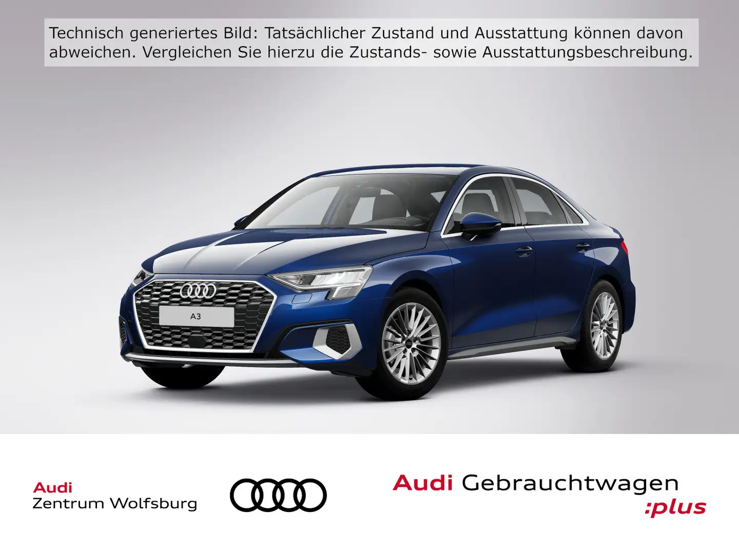 Audi A3 35 TFSI advanced Blau - 1