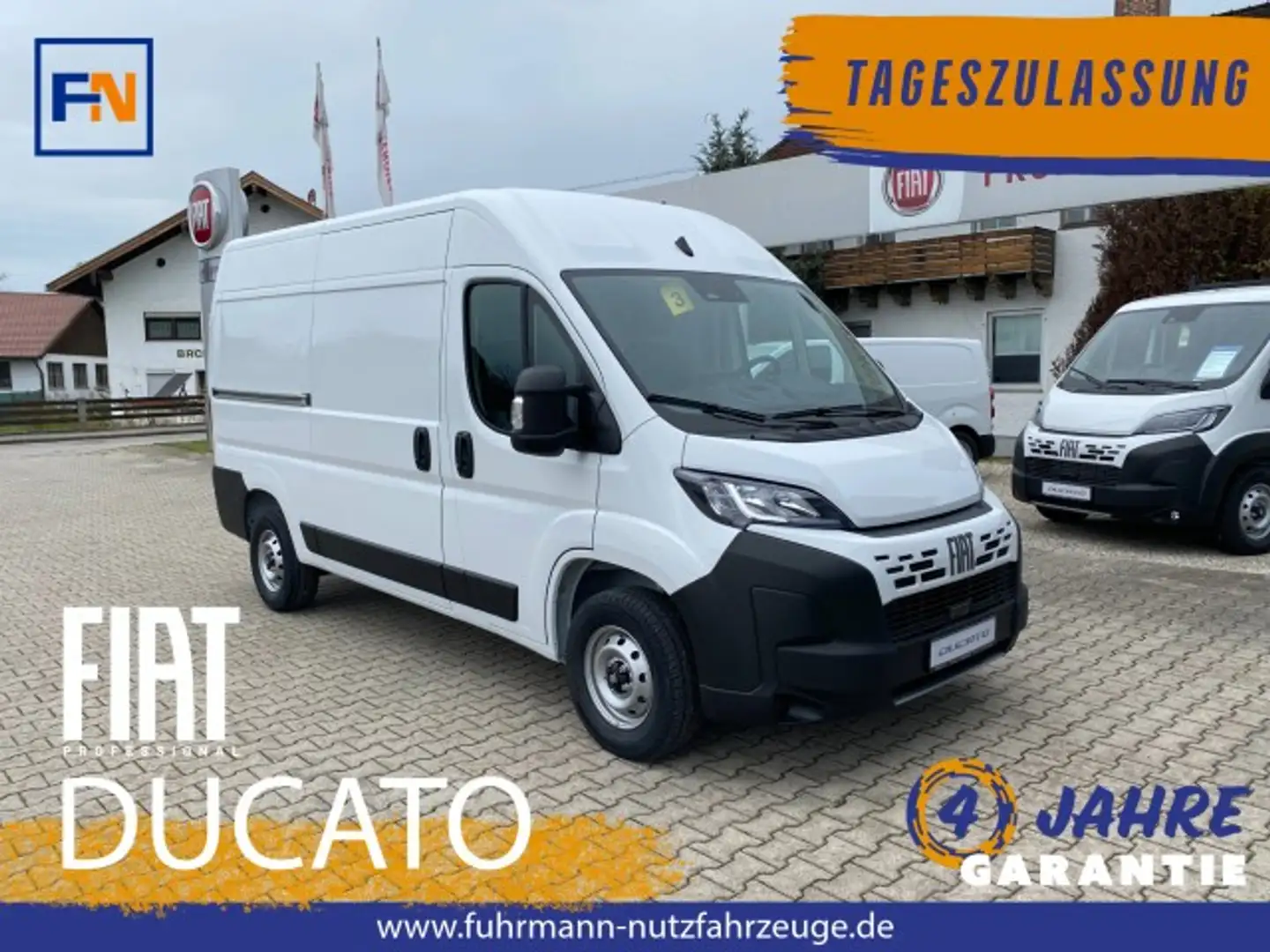 Fiat Ducato KASTENWAGEN 33 L2H2 140 MT Bílá - 1