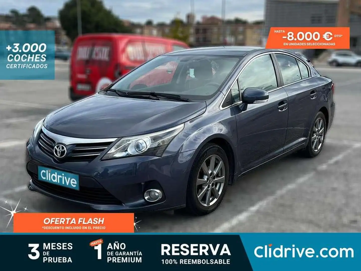 Toyota Avensis 120D Advance Azul - 1