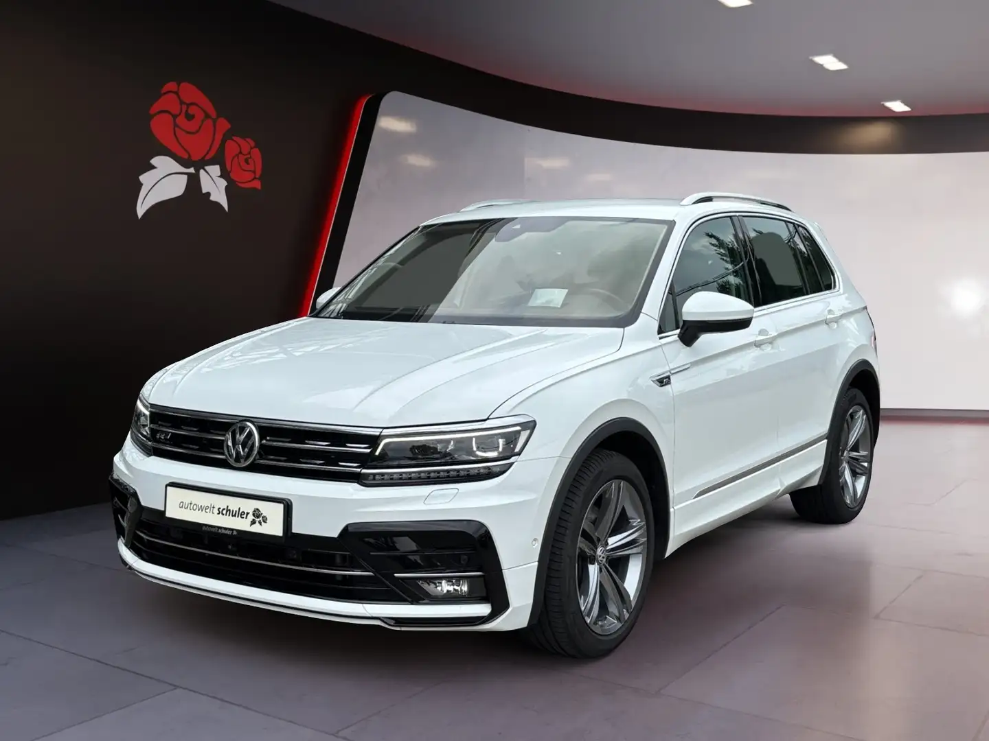 Volkswagen Tiguan 2,0 TSI DSG 4motion Highline R-Line Weiß - 2