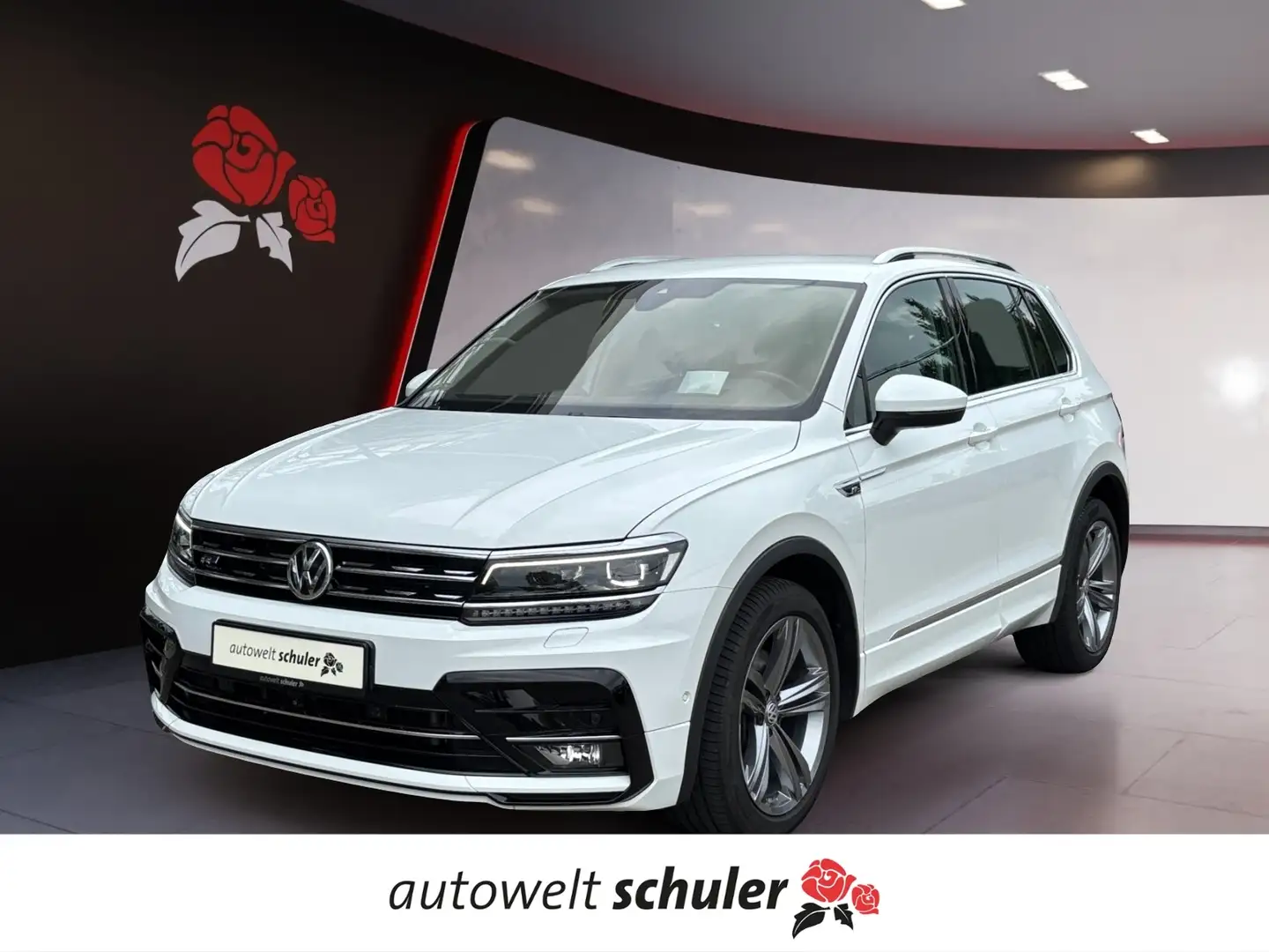 Volkswagen Tiguan 2,0 TSI DSG 4motion Highline R-Line Weiß - 1
