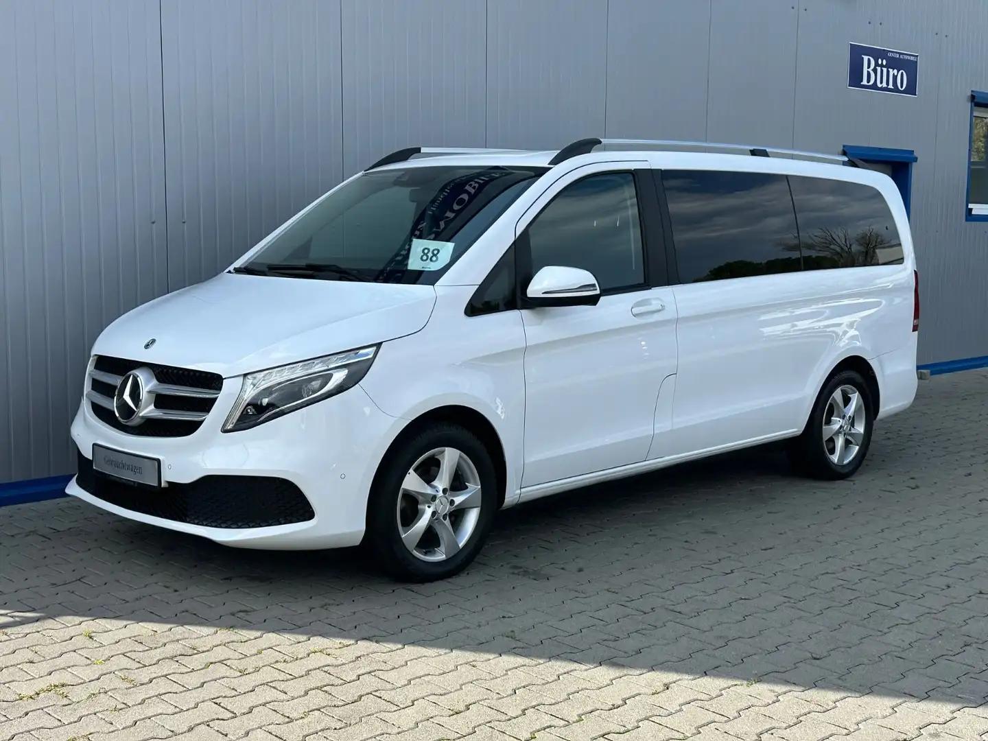 Mercedes-Benz V 220 LANG 9G-TR WEBASTO NAVI MBUX KAMERA 8-SITZ Wit - 1