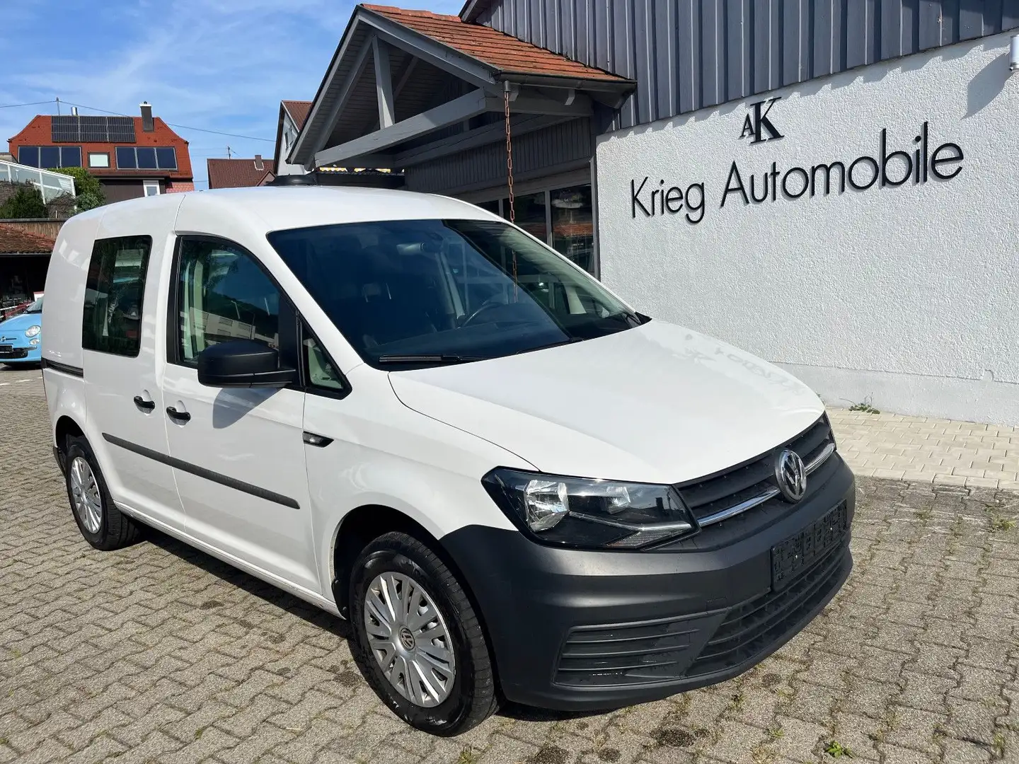 Volkswagen Caddy Kasten BMT*KLIMAAUTOMATIK*BLUETOOTH*TEMP* Blanc - 1