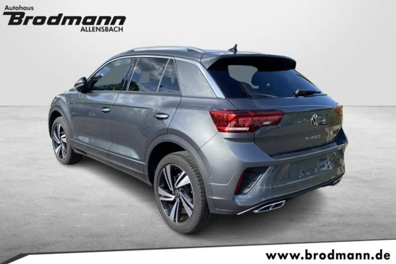 Volkswagen T-Roc 1.5 TSI DSG R-Line Navi-ACC-RFK-eKlappe-SHZ- Grigio - 2
