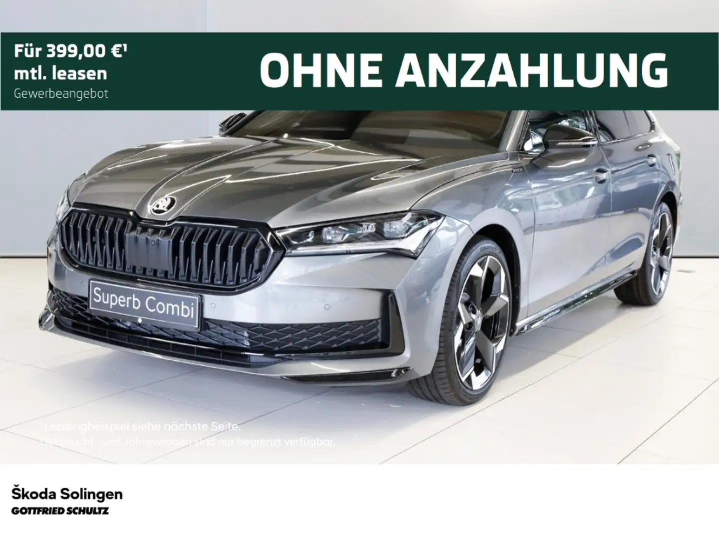 Skoda Superb Combi 2 0 7-Gang-DSG 2.0 TDI 142 kW 4x4 Sportline Серый - 1
