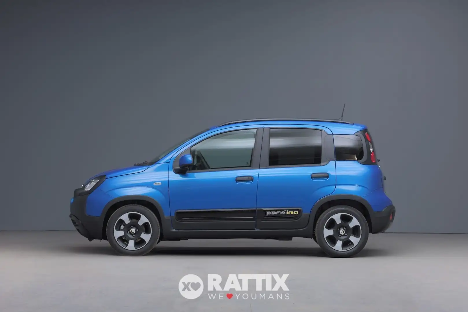 Fiat Panda Pandina 1.0 Firefly Hybrid 70CV Bleu - 2