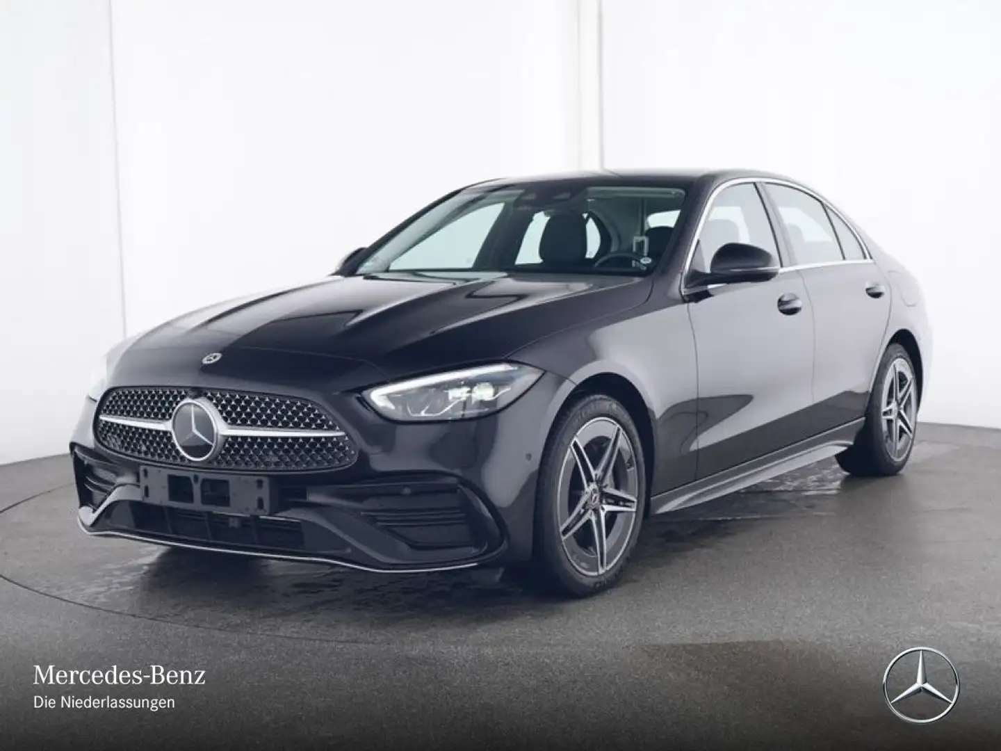 Mercedes-Benz C 400 e 4M AMG+PANO+LED+BURMESTER+KAMERA+SITZKLIMA Noir - 2