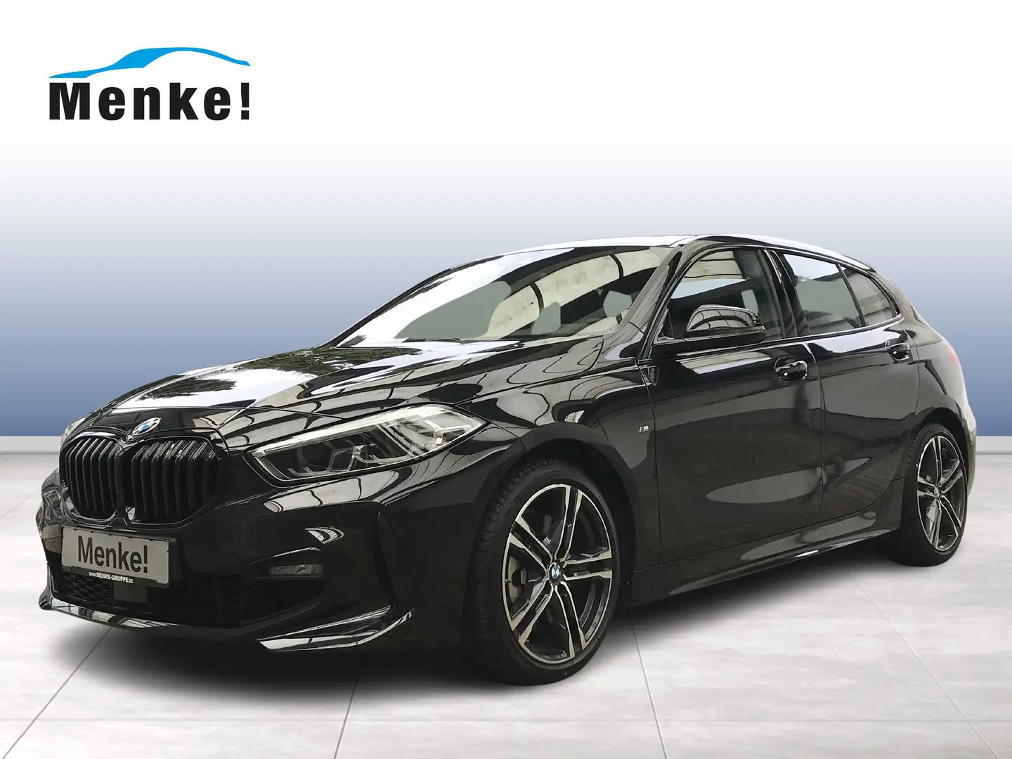 BMW 120 d A M Sport HiFi DAB LED Pano.Dach RFK Klima Black - 1