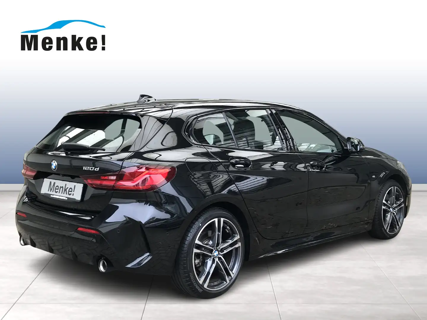BMW 120 d A M Sport HiFi DAB LED Pano.Dach RFK Klima Black - 2
