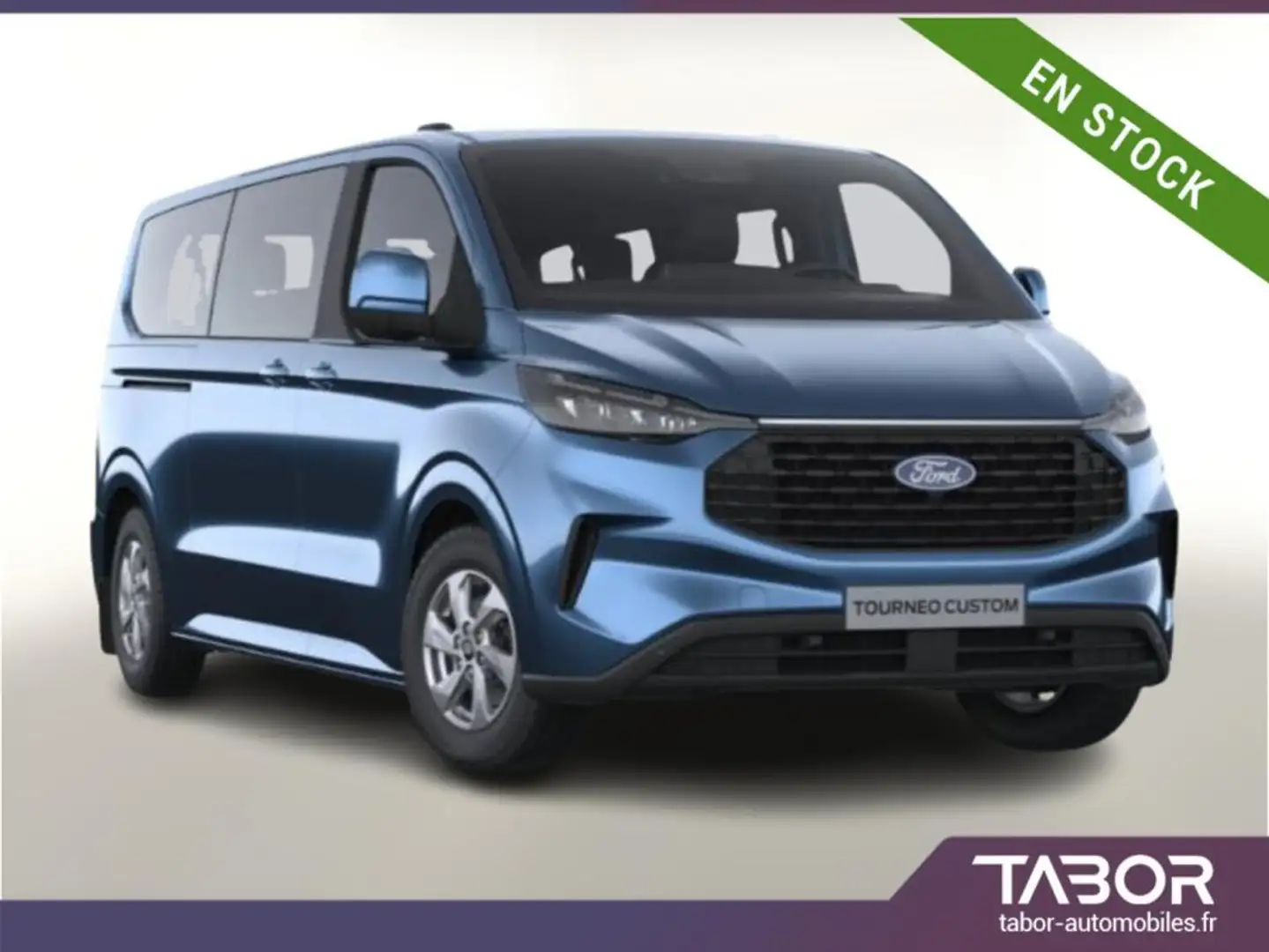 Ford Tourneo Custom TDCi 136 Trend 320 L2 ACC Bleu - 1