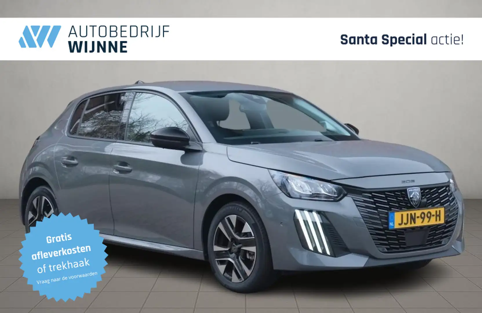 Peugeot 208 1.2 PureTech 100pk Allure | Navi | App Connect | C Gris - 1