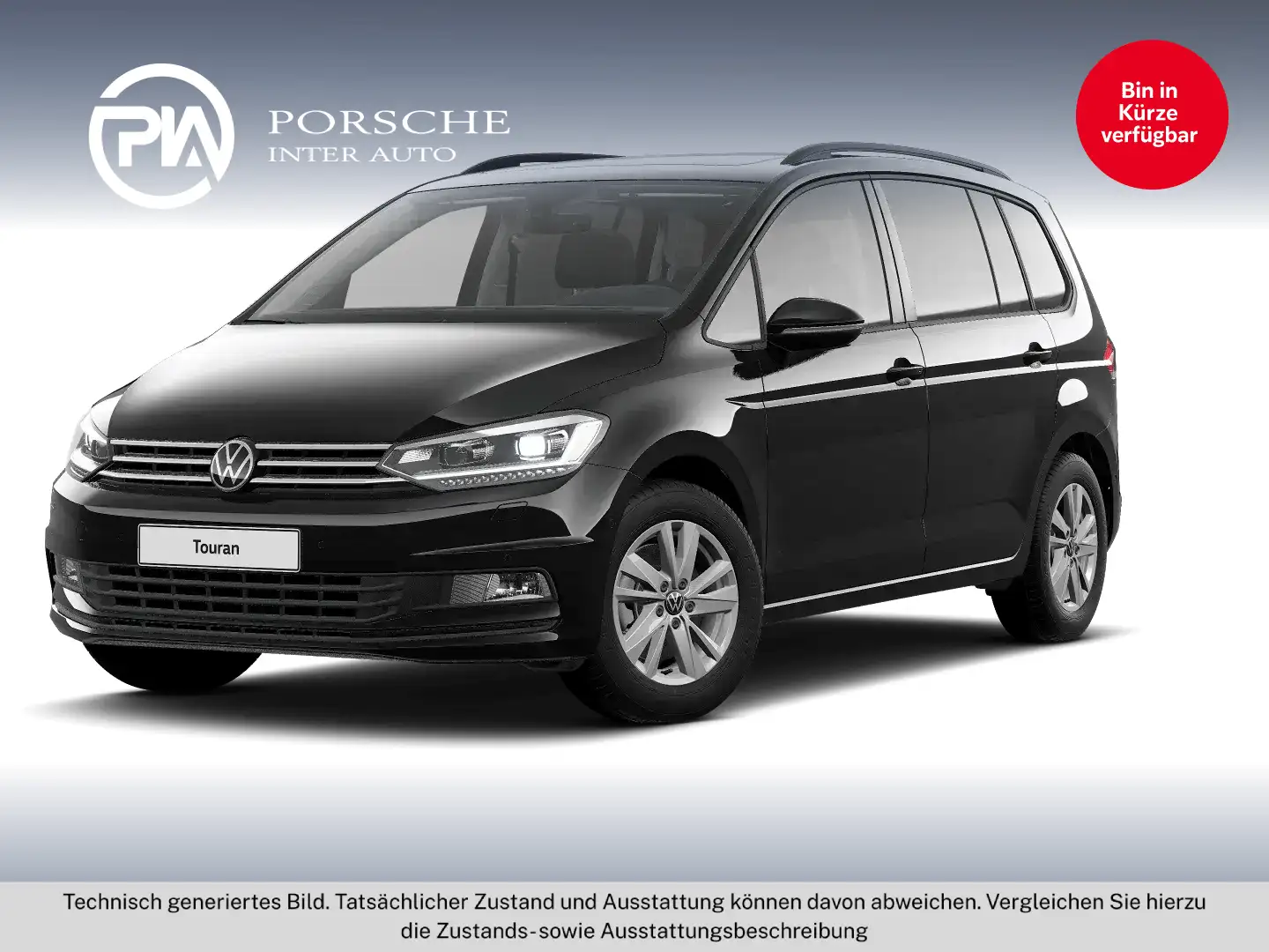 Volkswagen Touran Sky TDI Schwarz - 1