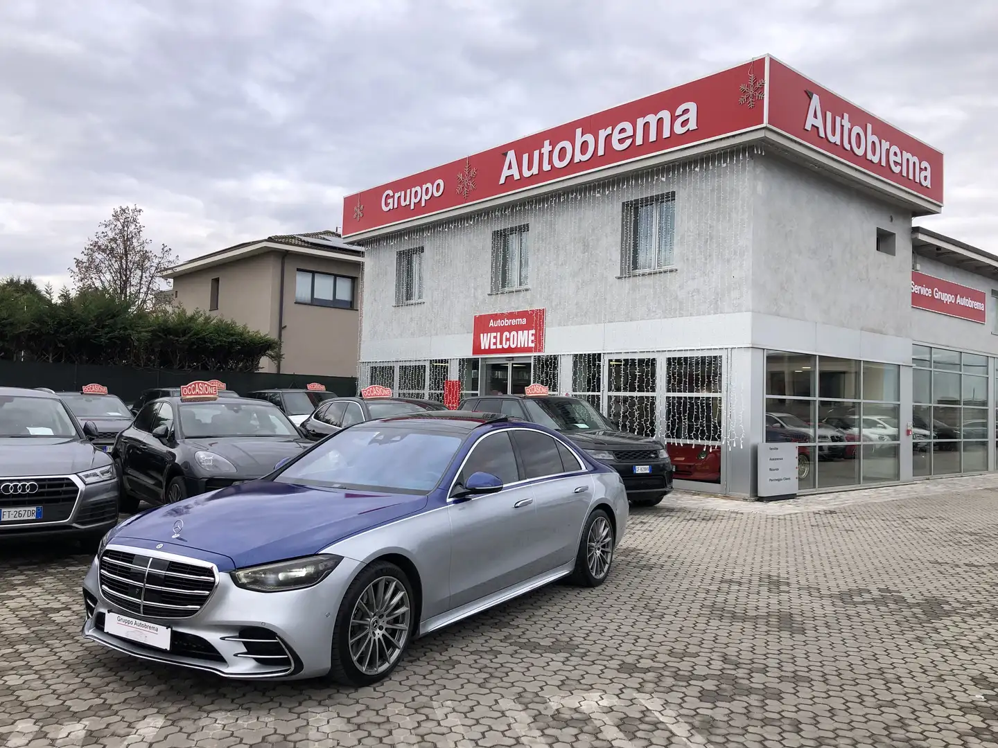 Mercedes-Benz S 500 Classe S - W223 mhev Premium Plus 4matic auto Argent - 1