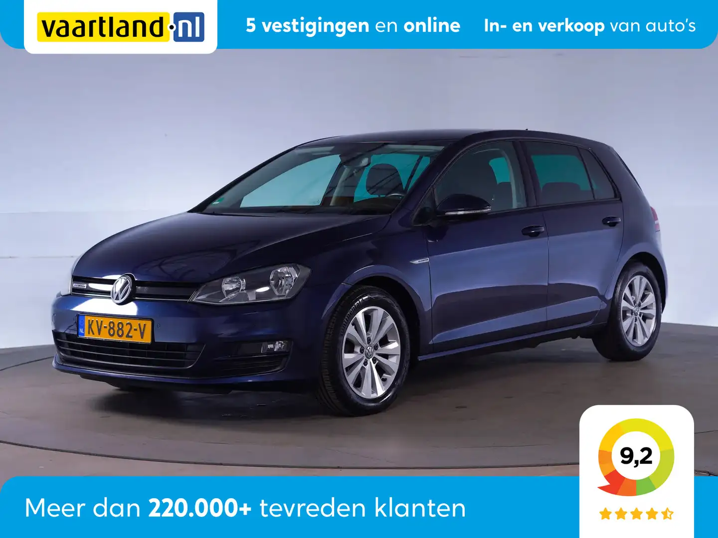 Volkswagen Golf 1.0 TSI Connected Series 5-drs [ Navi Climate Came Blauw - 1
