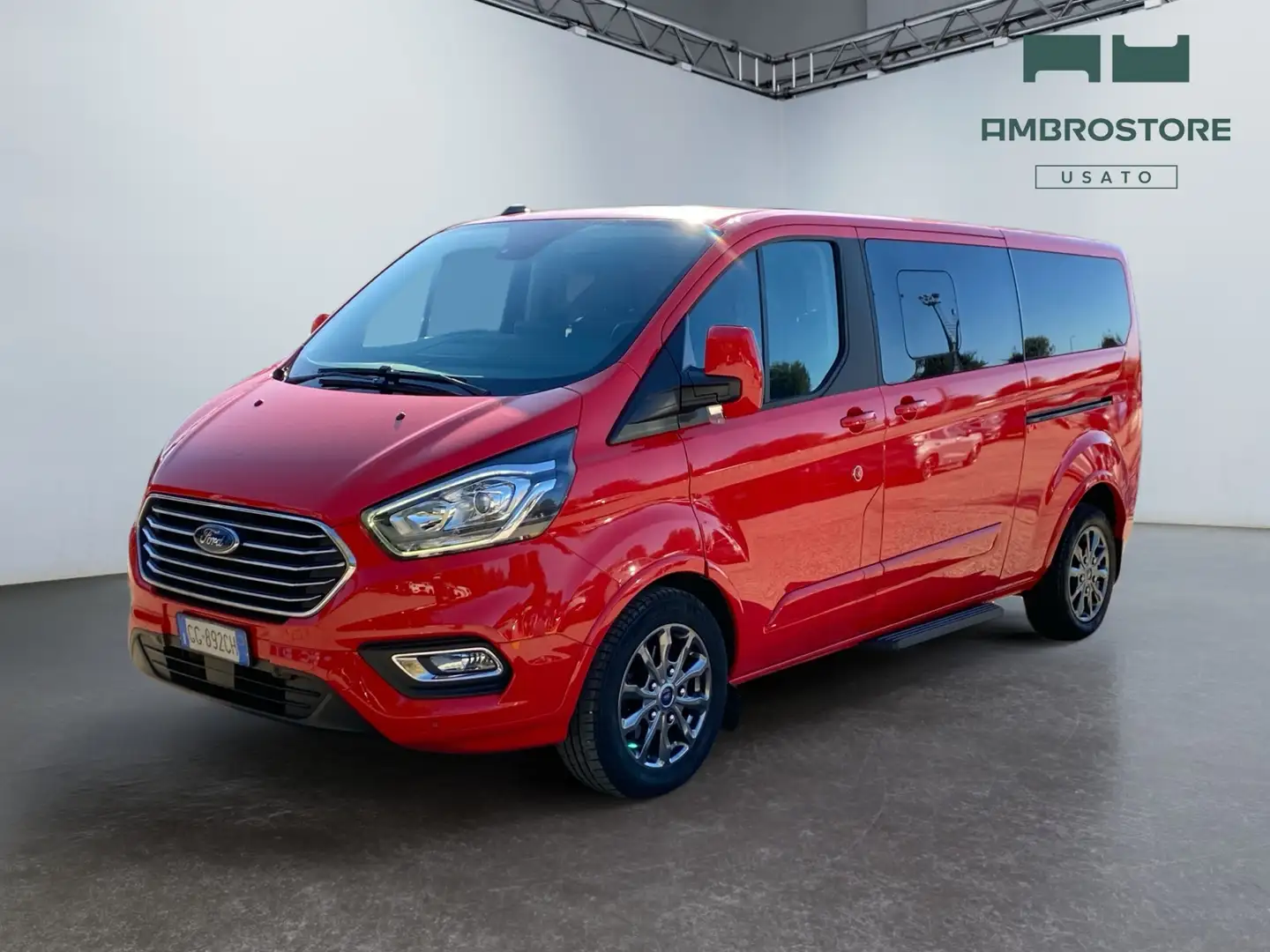 Ford Tourneo Custom 320 2018 - tourneo custom 320 2.0 tdci 130cv Titan Rosso - 1