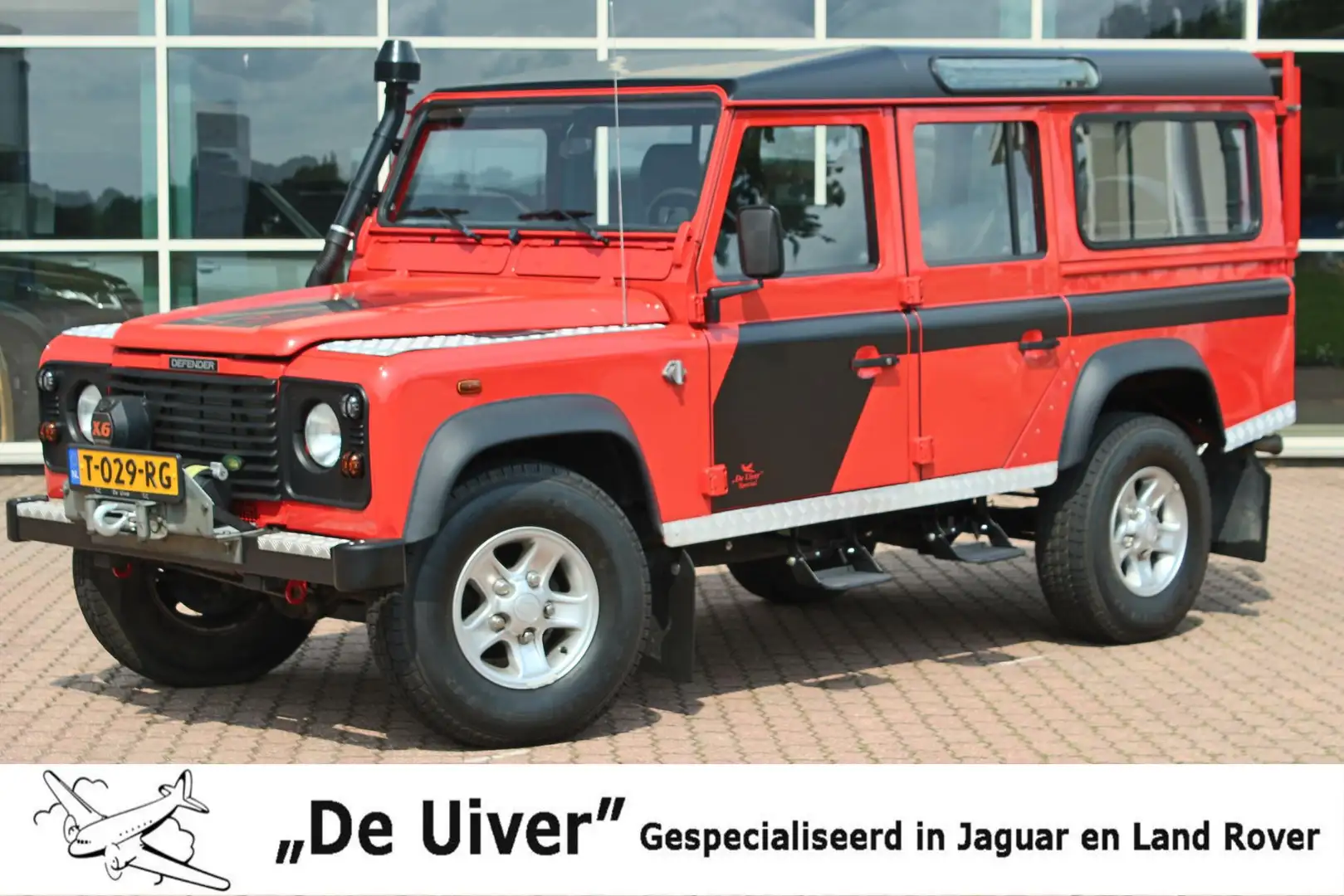 Land Rover Defender 2.5 TD5 110 SW S 27.371 Km. 1e Eigenaar „De Uiver” Rouge - 1