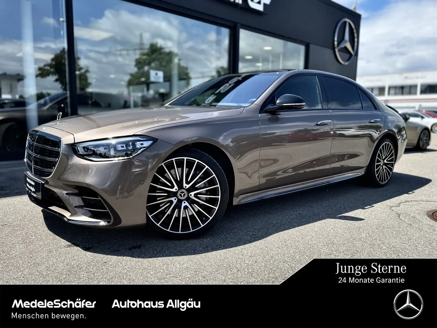 Mercedes-Benz S 580 S 580 4M L AMG Night Exklusiv High-End Fond Burm Braun - 1