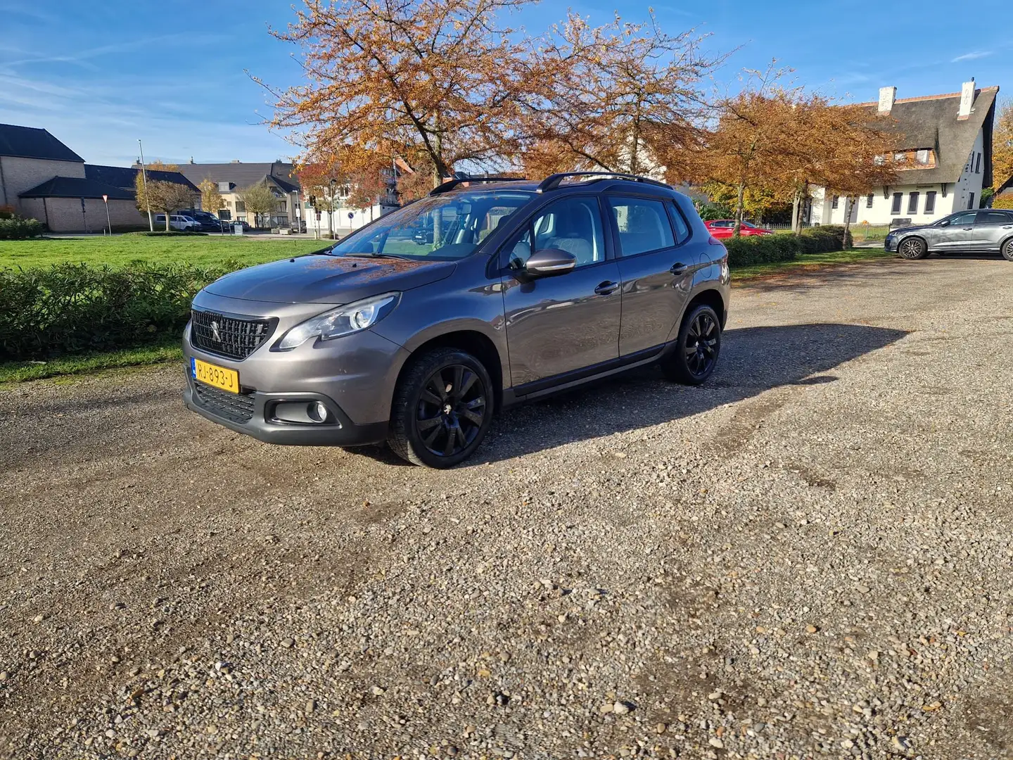 Peugeot 2008 1.2 PureT. Blue Lion|panoramadak|carplay|trekhaak Grijs - 2
