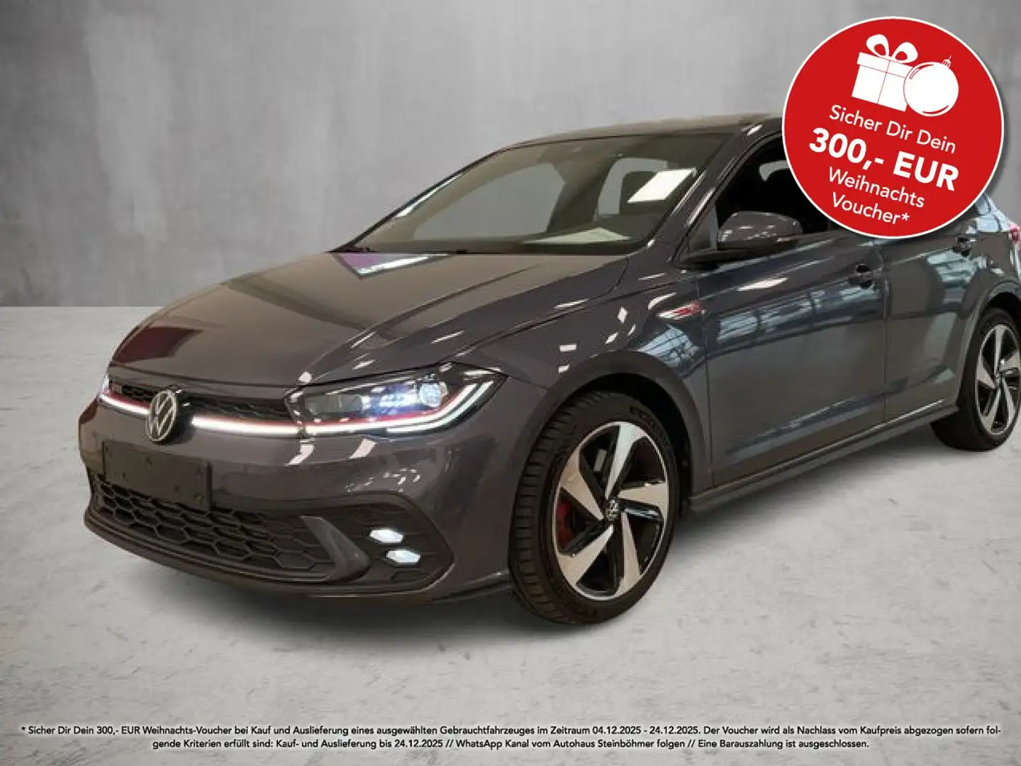 Volkswagen Polo GTI 2.0TSI DSG IQ.Light AppCon ACC SHZ Navi Grey - 1