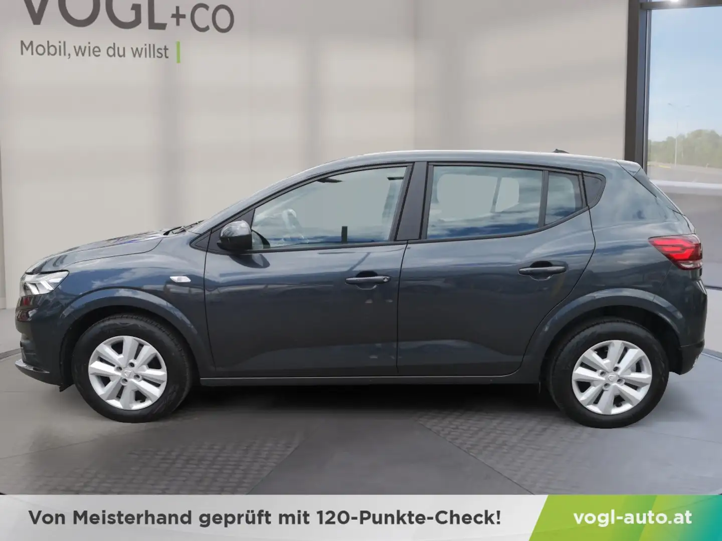 Dacia Sandero Comfort SCe 65 PS Benzin Grau - 2
