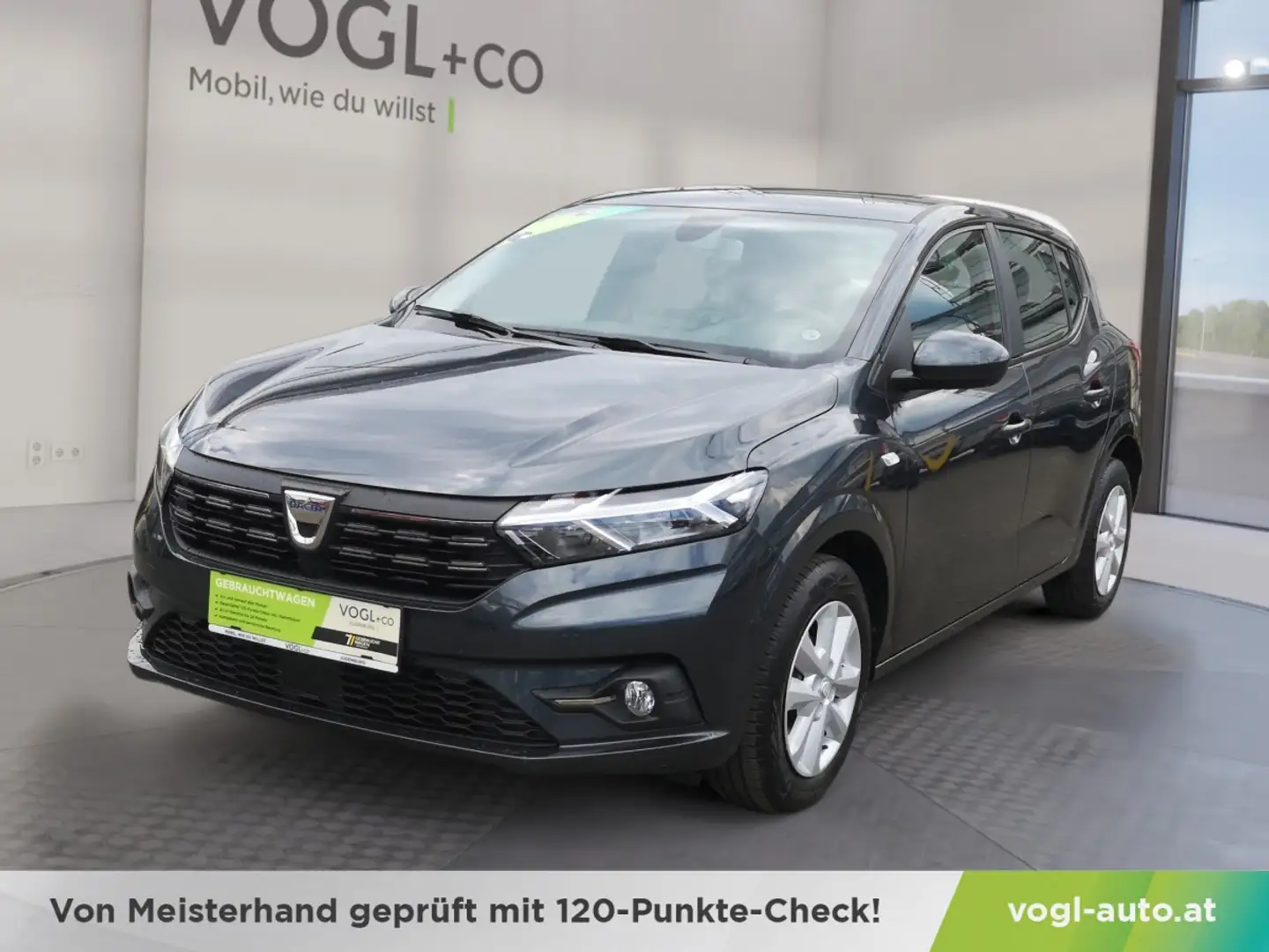Dacia Sandero Comfort SCe 65 PS Benzin Grau - 1