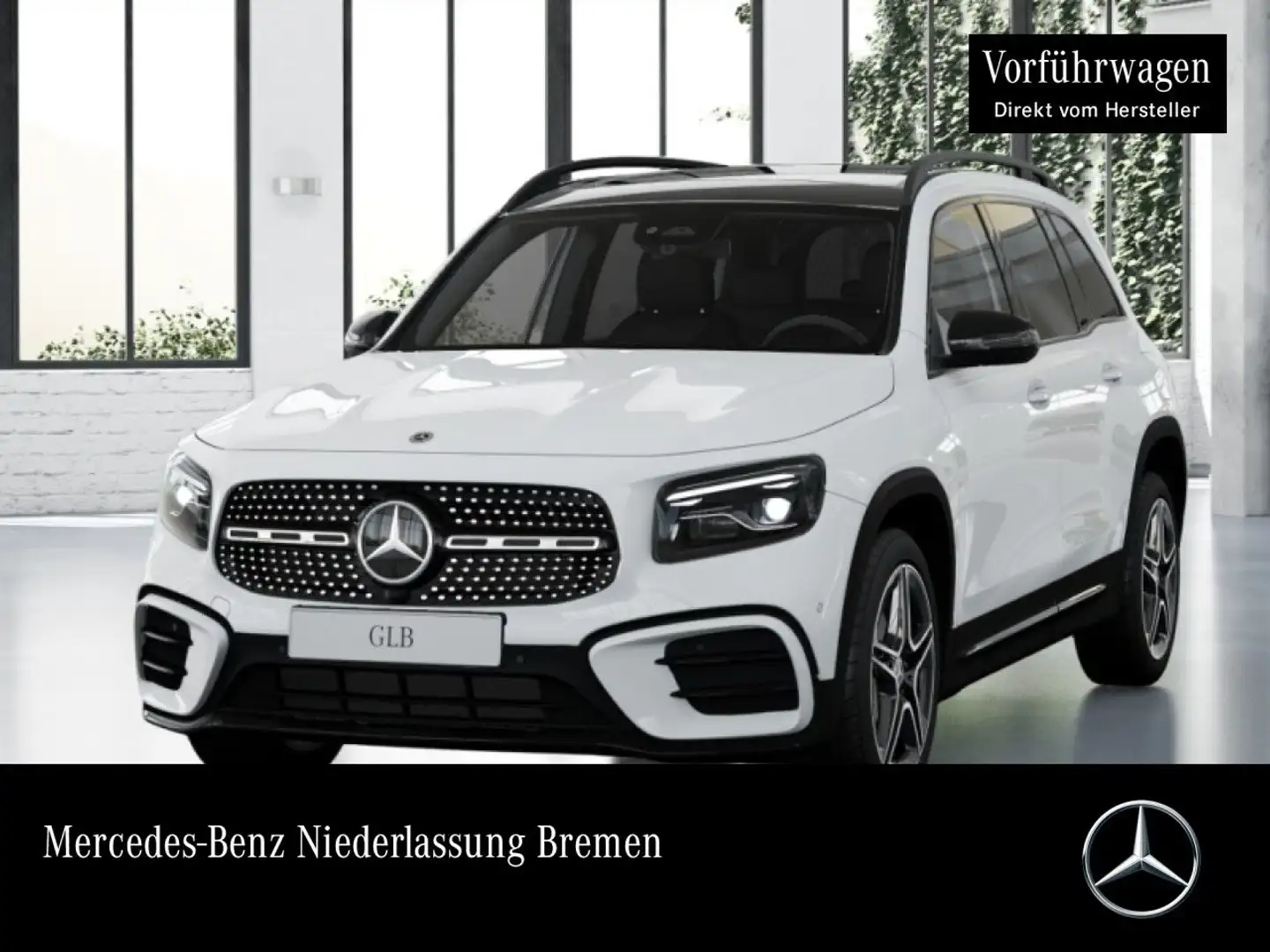 Mercedes-Benz GLB 200 AMG+NIGHT+PANO+360°+AHK+MULTIBEAM+19"+7G Wit - 1