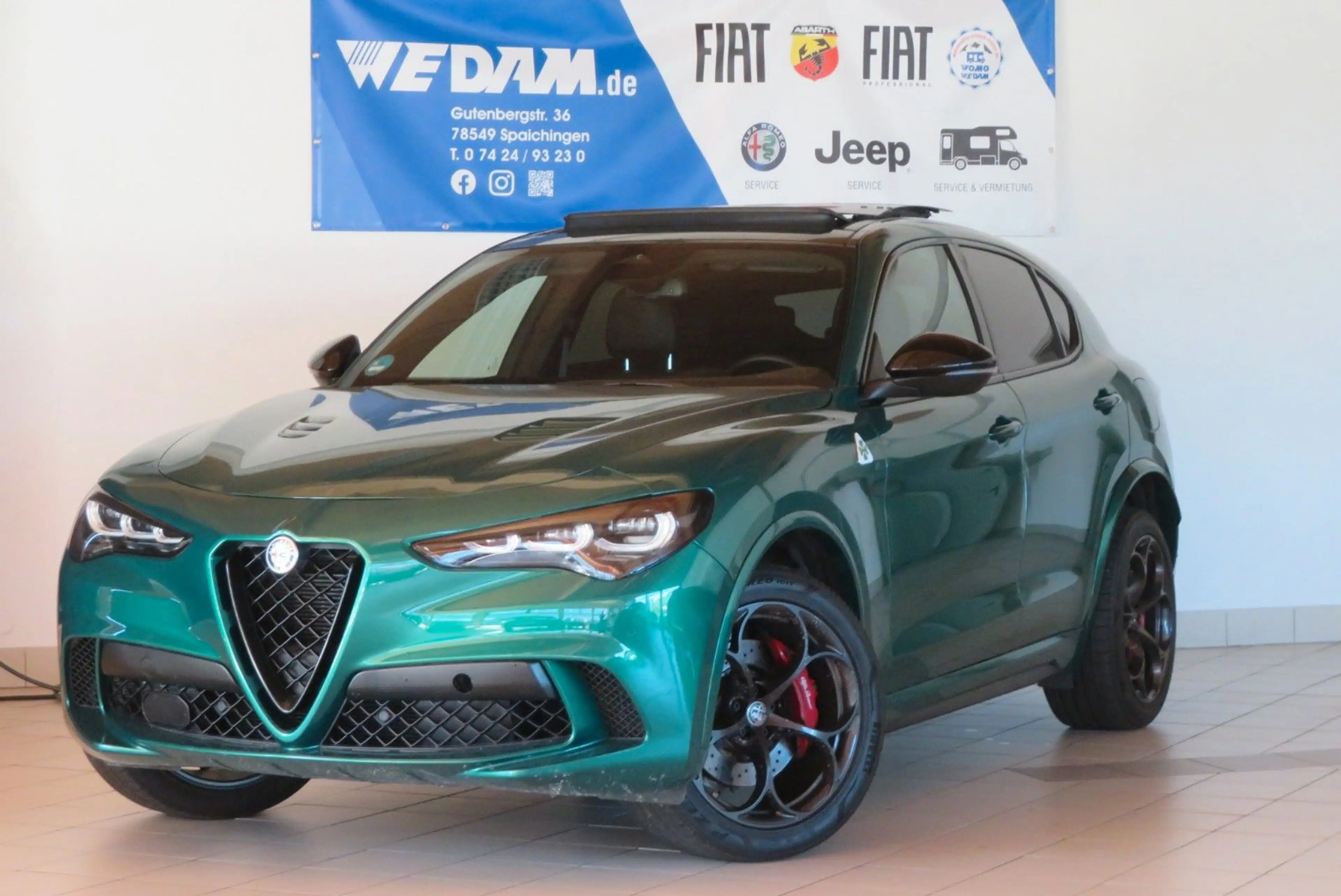 Alfa Romeo Stelvio Quadrifoglio Q4 2.9 Bi-Turbo *Schiebed.*