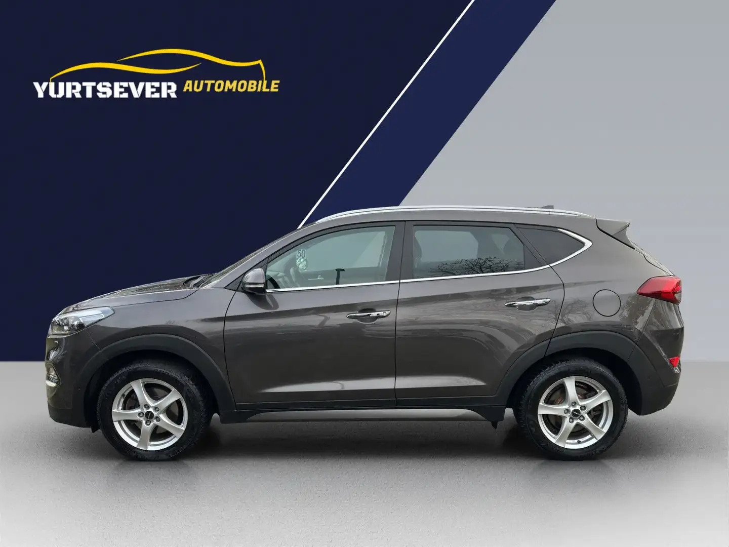 Hyundai TUCSON Premium 4WD*KAM*AHK*BELÜFTUNG*LED* Bruin - 2