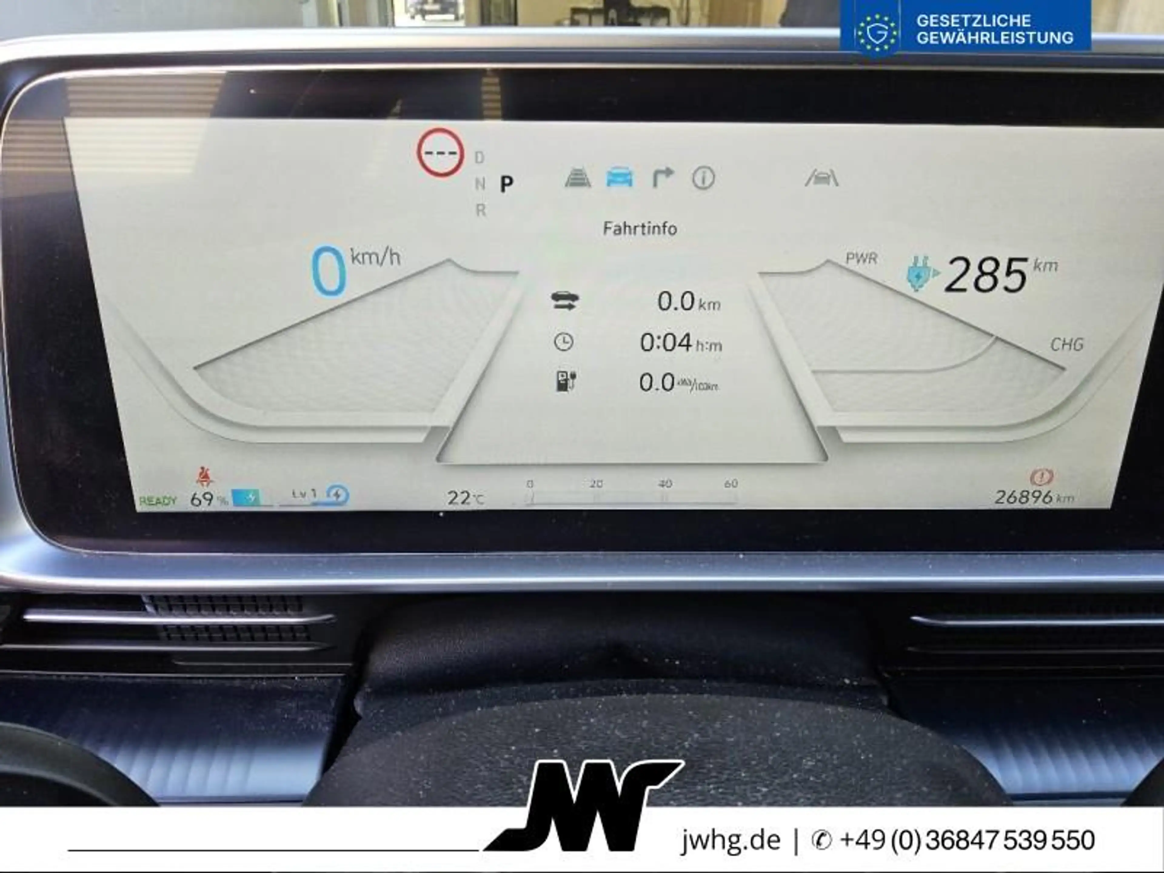 Hyundai IONIQ 6 EV 58kWh Garantie|Pixel|ACC|Kamera|Keyl. — photo 4
