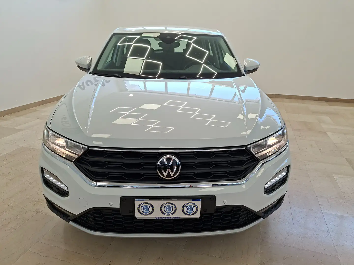 Volkswagen T-Roc 2.0 tdi Business 115cv NAVI-CLIMA BIZONA Bianco - 2