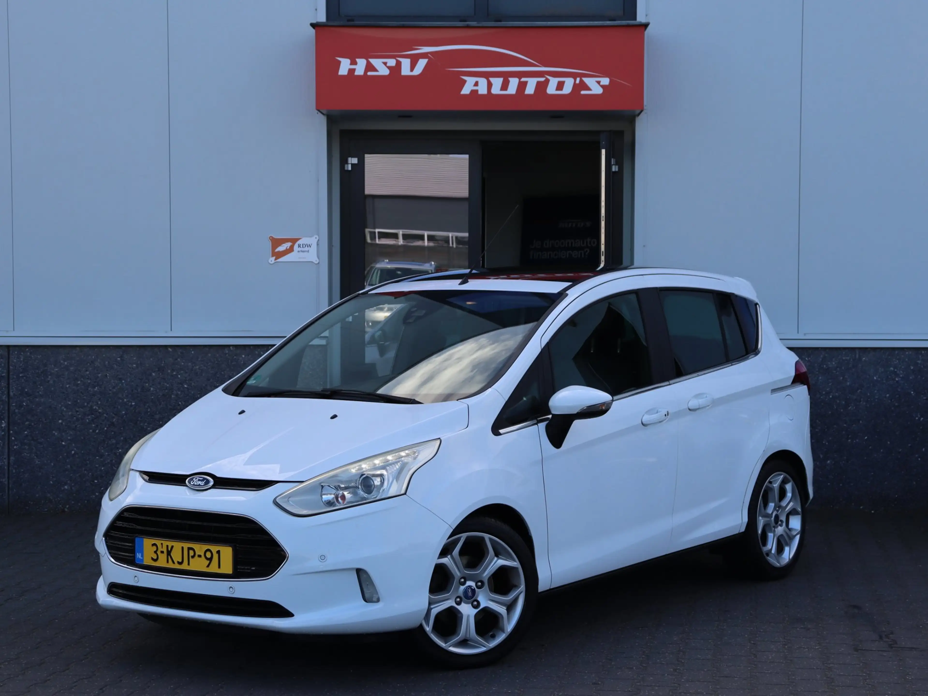 Ford B-Max 1.0 EcoBoost Titanium navi 1/2 leer panodak org NL