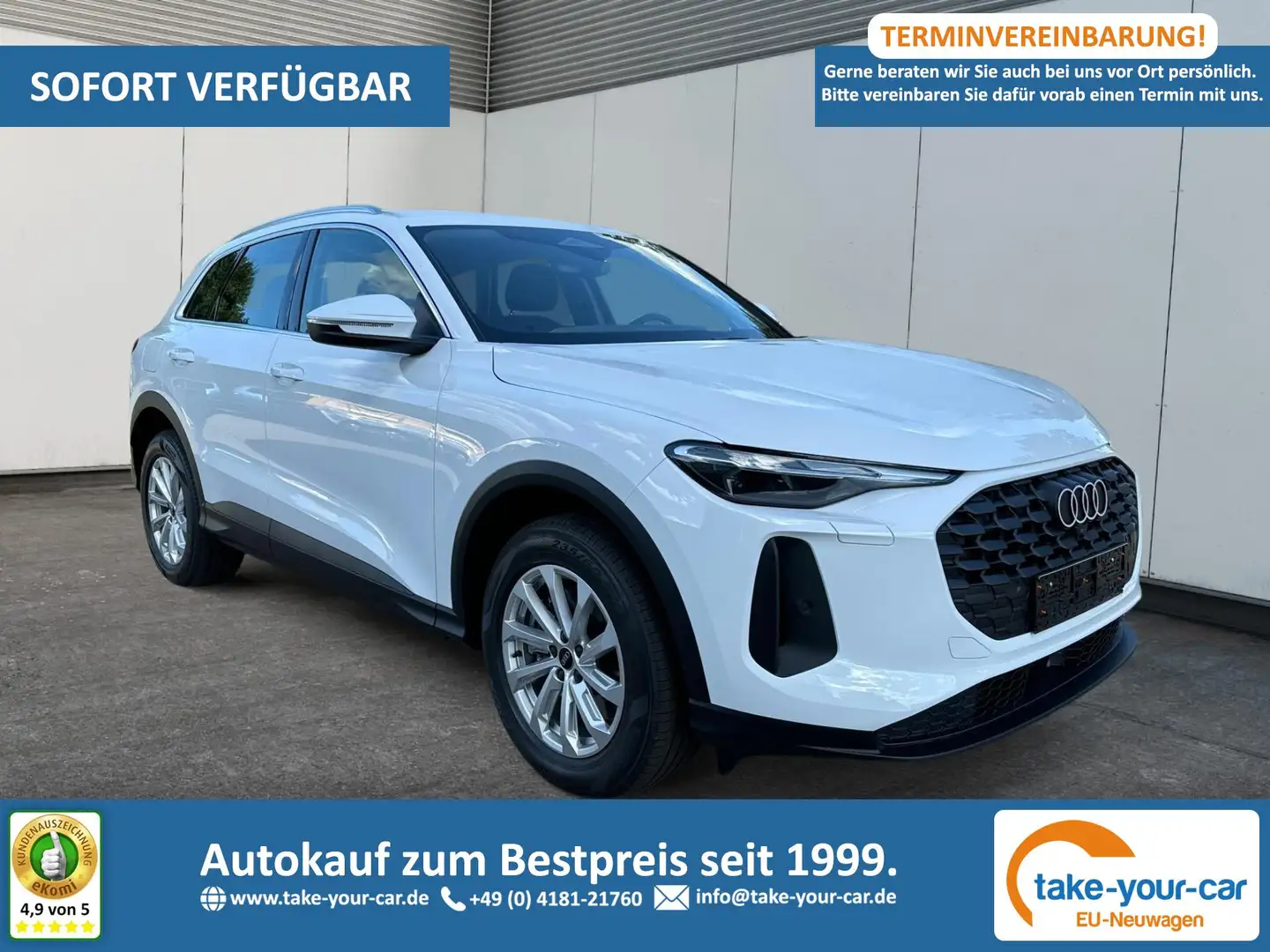 Audi Q5 AHK+NAVI+SHZ+PDC TFSI 150 kW (204PS) 7-Gang S-t... Weiß - 1