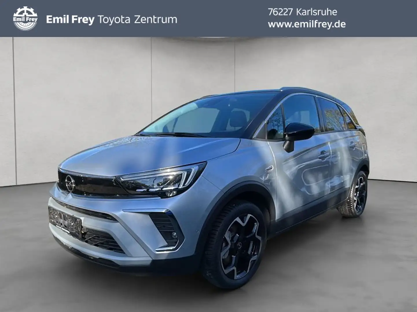 Opel Crossland Crossland 1.2 Automatik Ultimate, LED, Autom. SHZ Plateado - 1