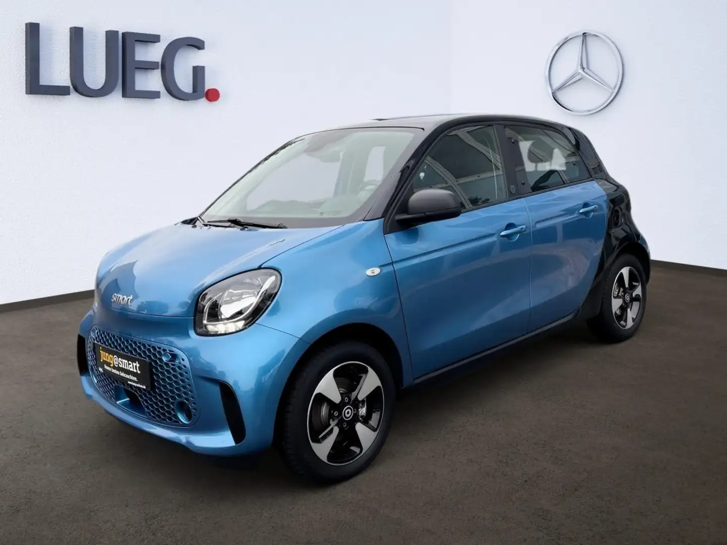 smart forFour EQ  PASSION+WINTERPAKET+PLUSPAKET+ Blau - 2