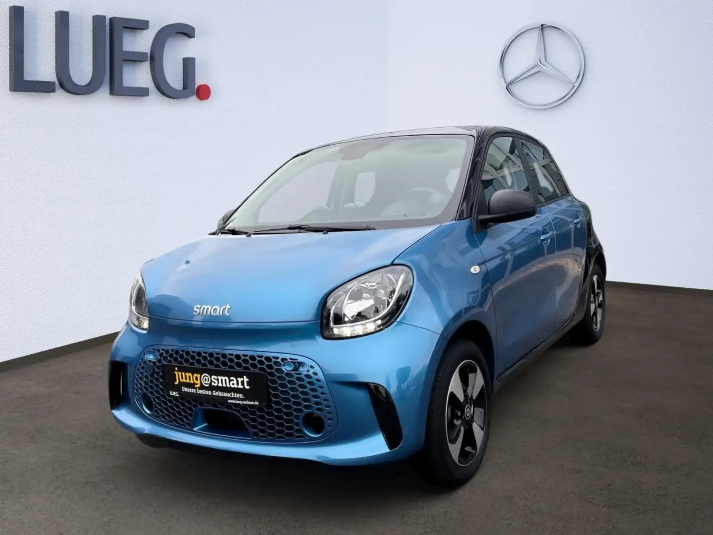 smart forFour EQ  PASSION+WINTERPAKET+PLUSPAKET+ Blau - 1