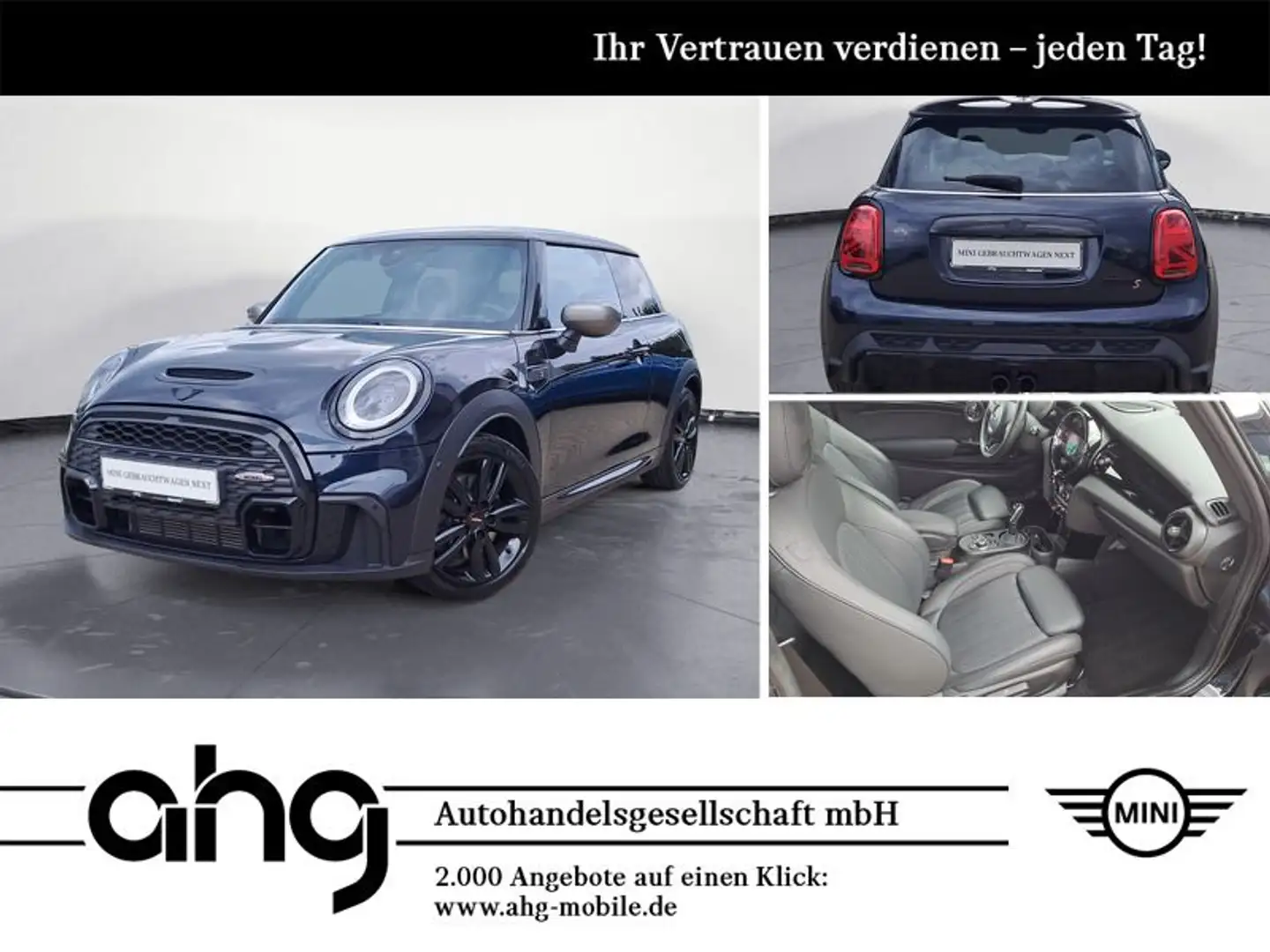 MINI Cooper S JCW Trim Aut. Navi ACC RFK HiFi Pano Schwarz - 1