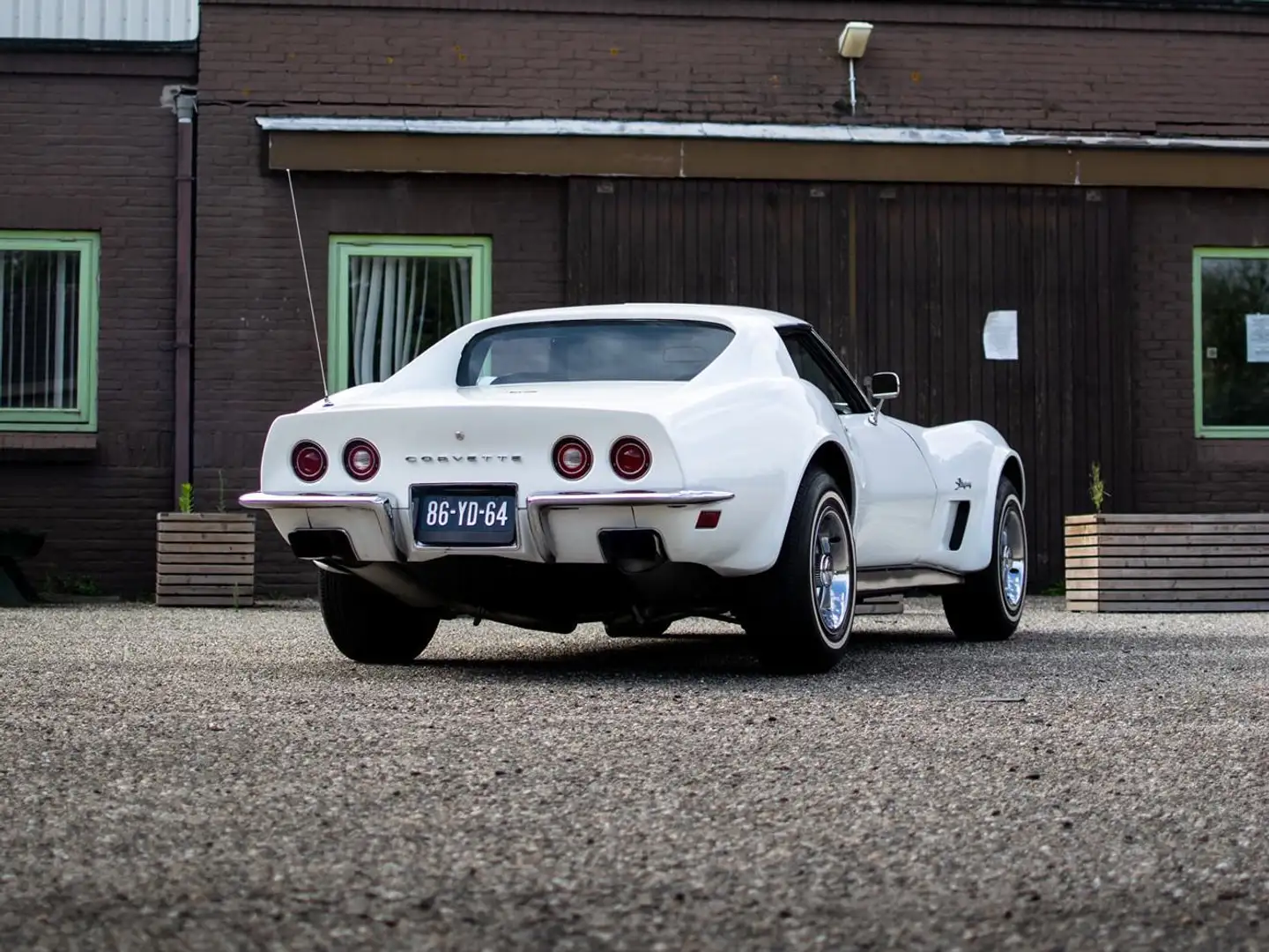 Corvette C3 Beyaz - 1