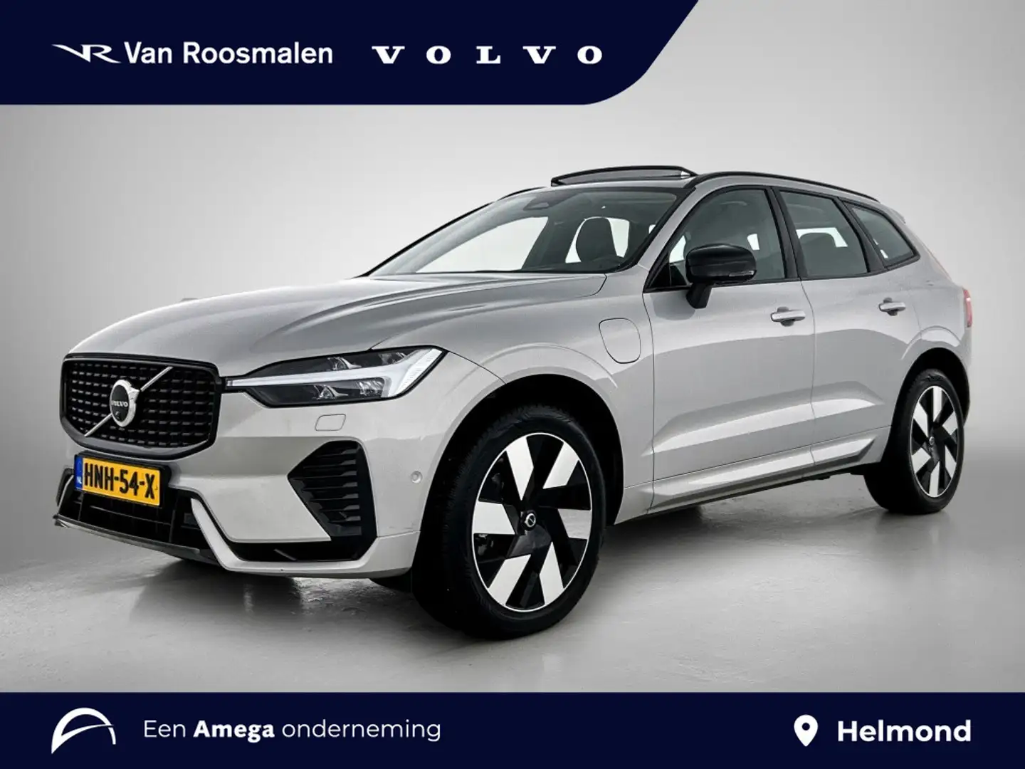 Volvo XC60 2.0 T6 AWD Ultra Dark | Trekhaak | 360° Camera | Grau - 1