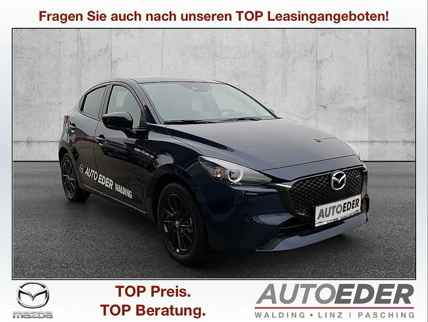Mazda 2 Mazda2 Skyactiv G75 Homura Blau - 1