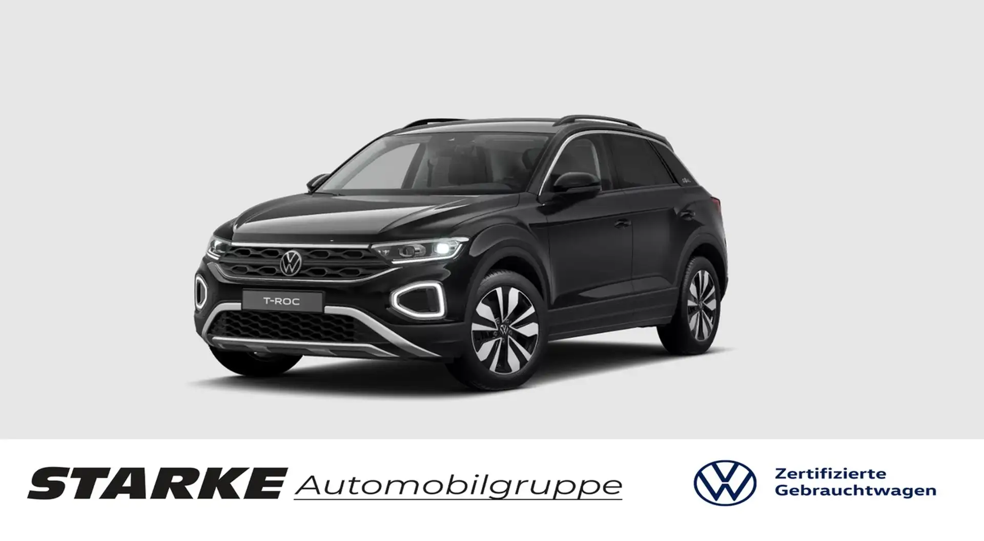 Volkswagen T-Roc 2.0 TDI DSG Goal Schwarz - 1