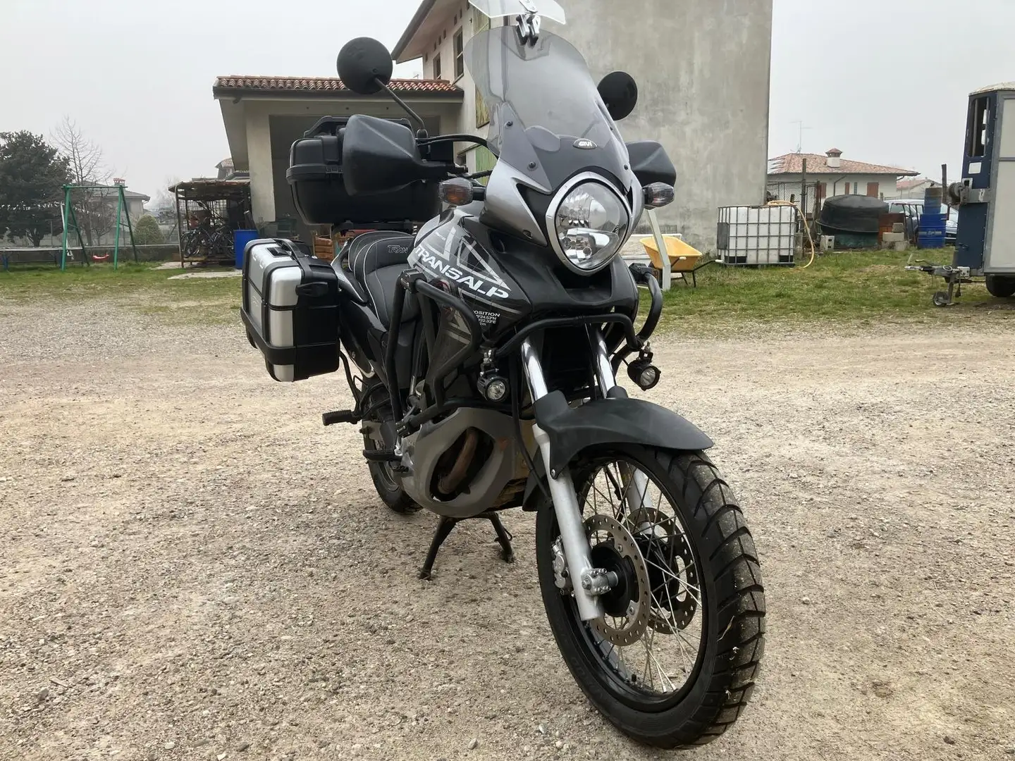 Honda Transalp XL 700V Negro - 2